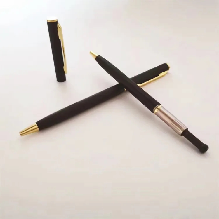 Custom Thin Metal Atomic Ballpoint Pen 3