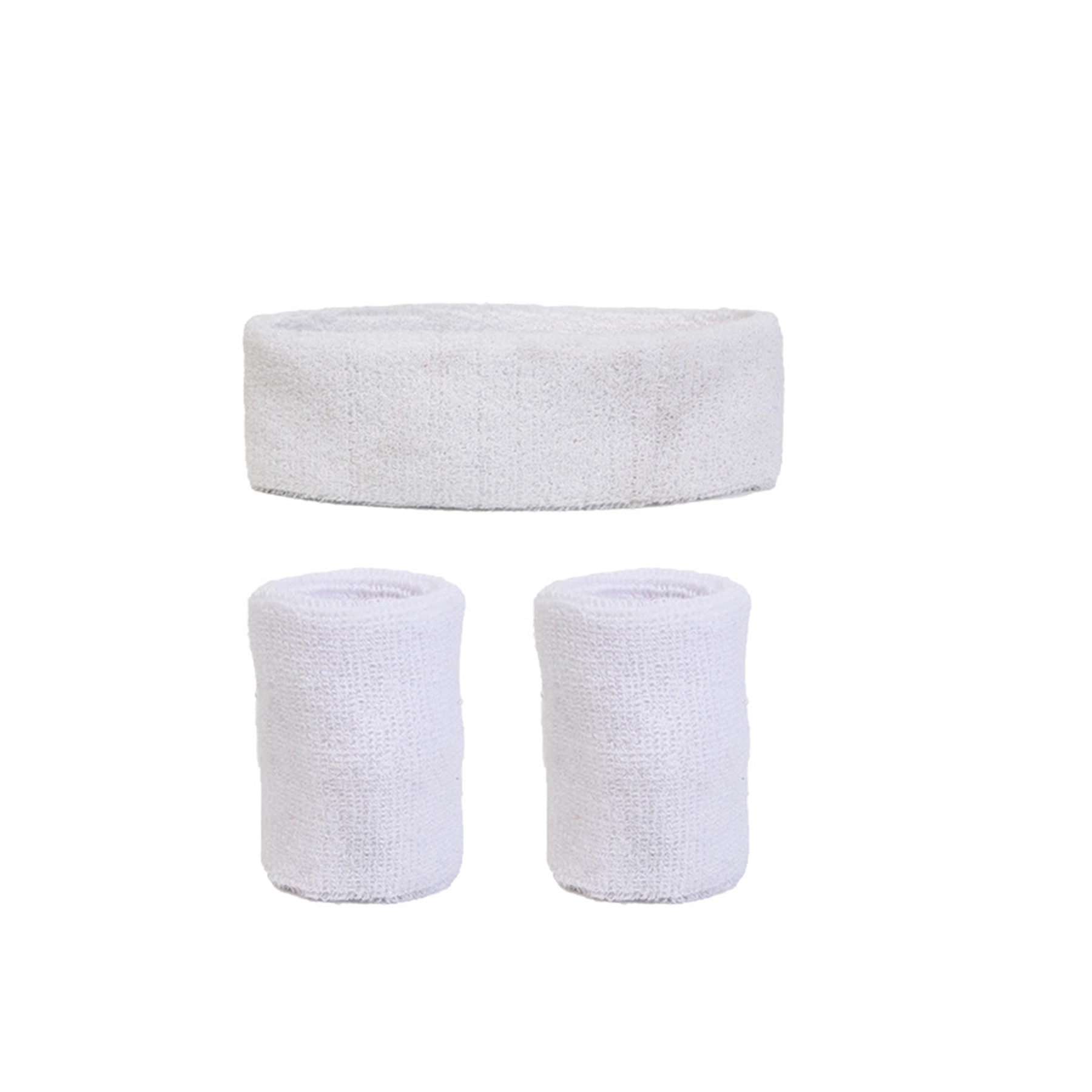 Sweatband  Sports Headband Wristband Set 6