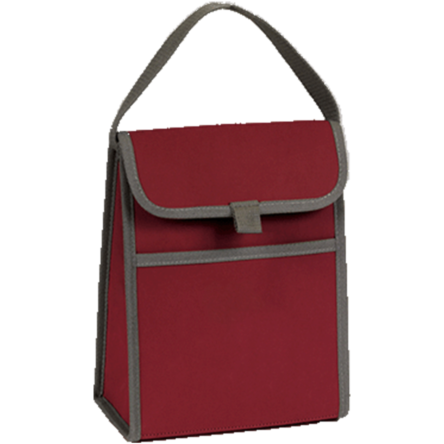 Eco-Insulated Tear Resistant 6 Pack Cooler Lunch Bag w/ Front Pocket (8.5” x 10” x 6”) 3