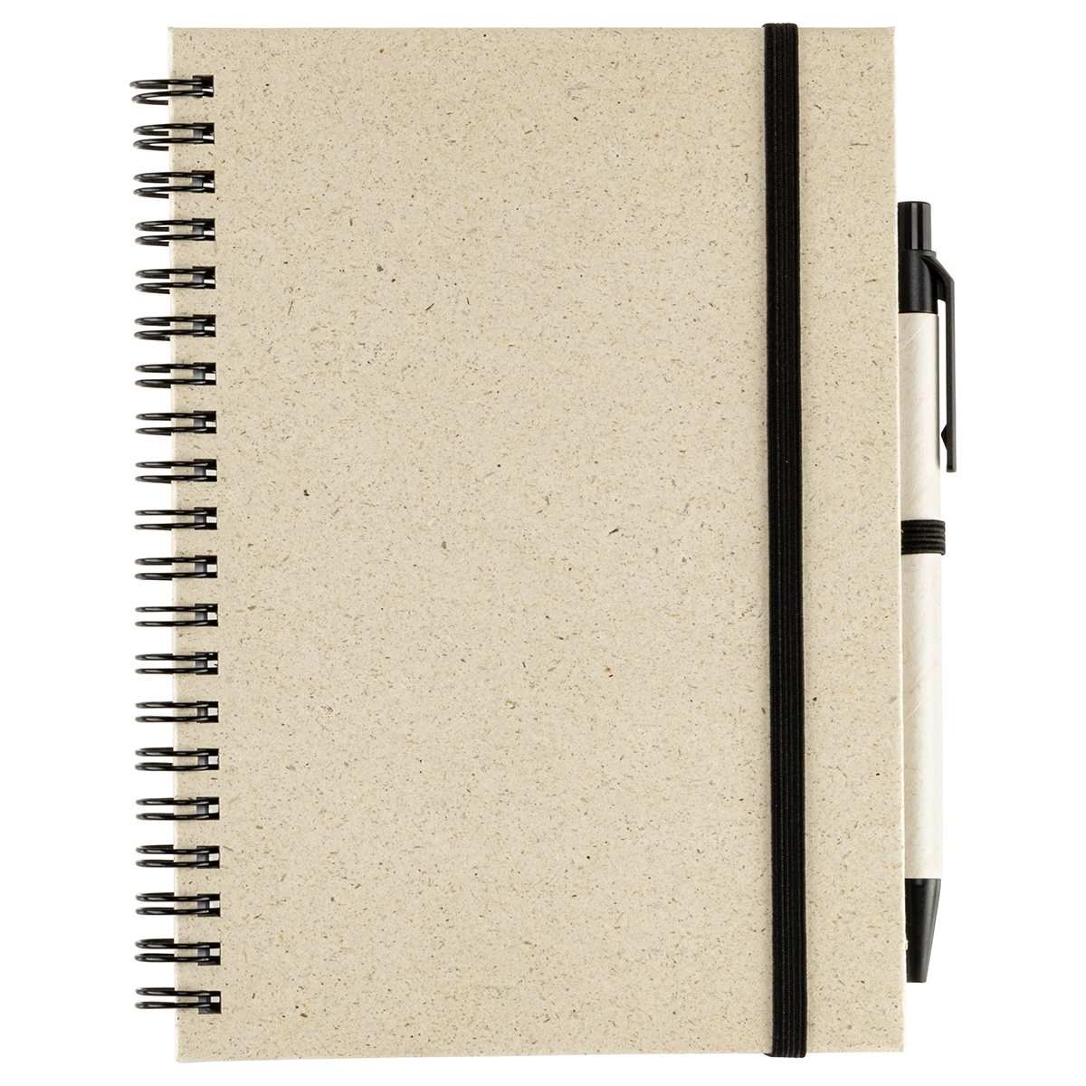 Prairie Fragrant Grass Recycled Spiral Notebook with Pen 13