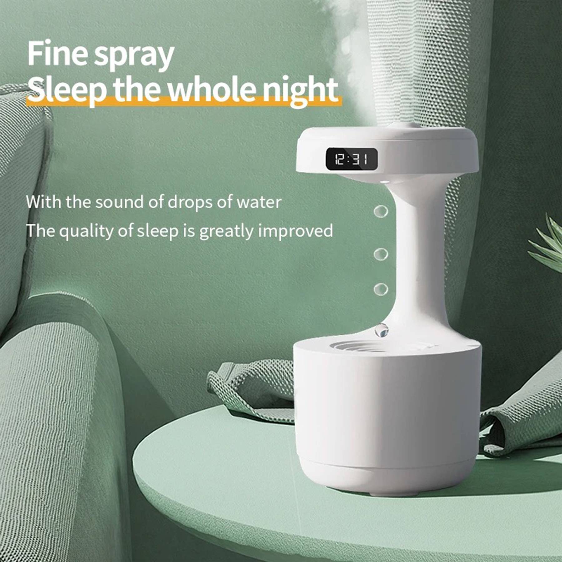 Anti-gravity humidifier household small lamp 2