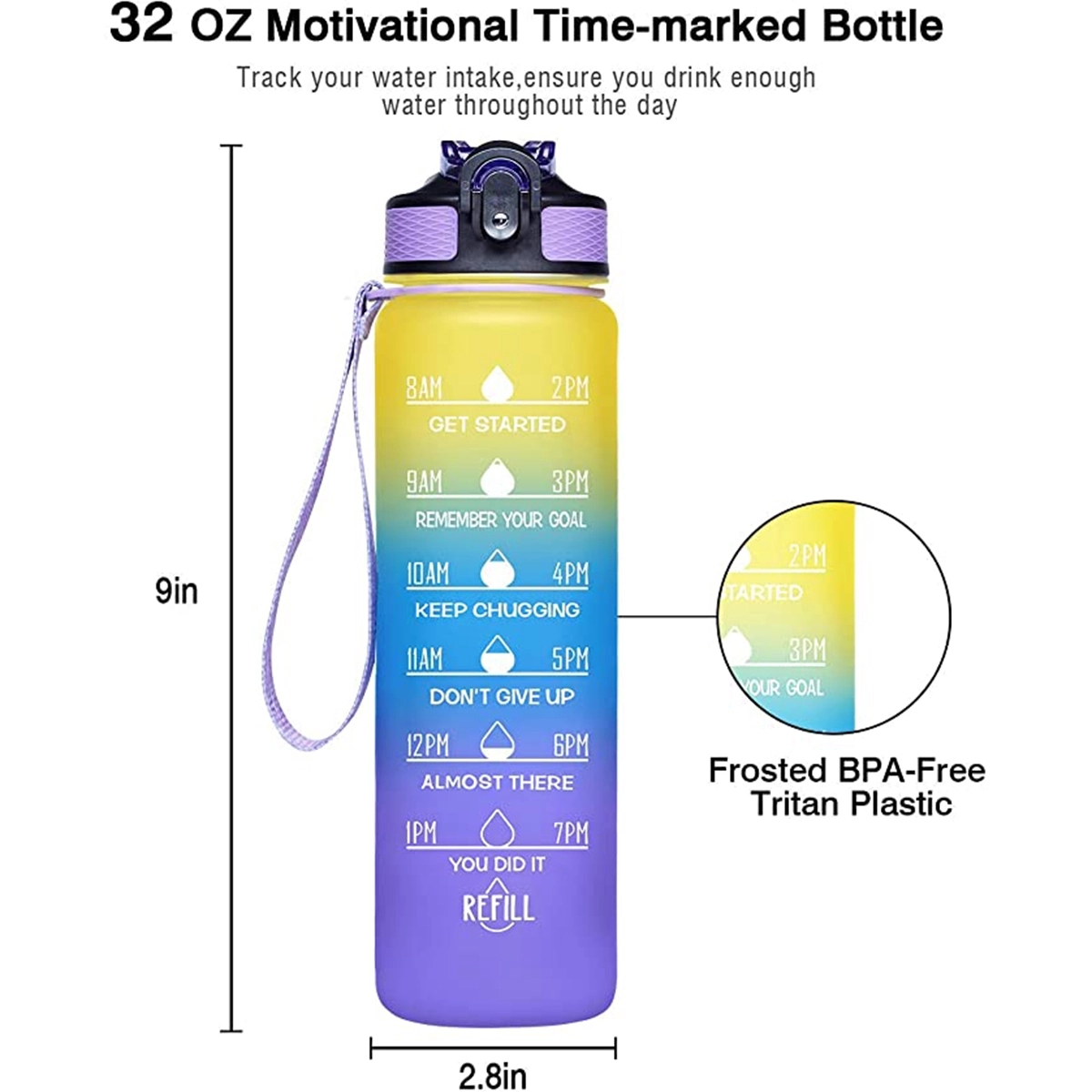 Drinking Water Bottle 4