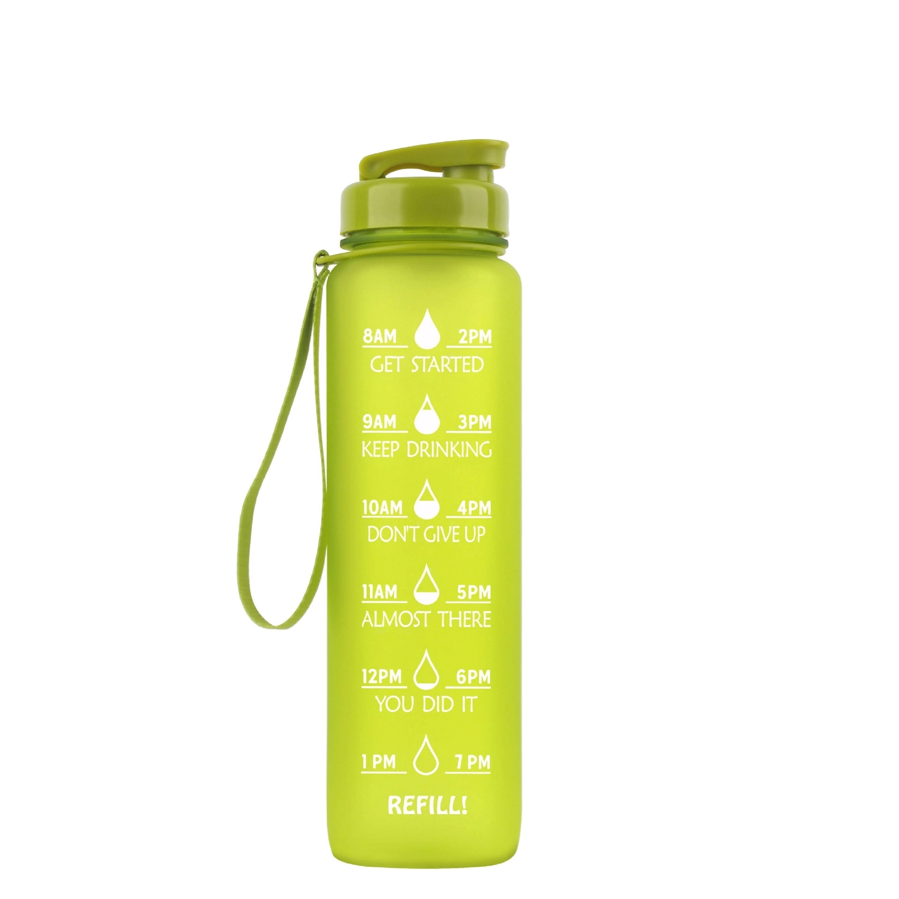 32 Oz Motivational Water Bottle With Time Marker 5