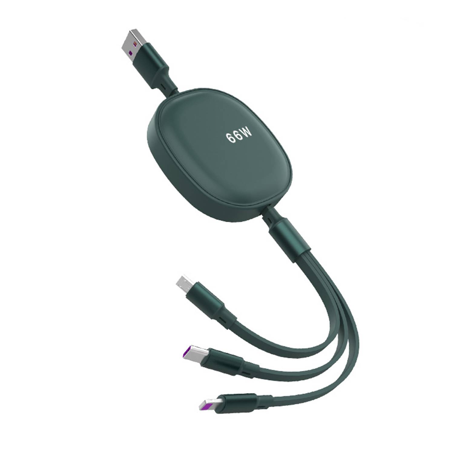 3 in 1 Multifunction Portable USB Lightning Charging Cable 2