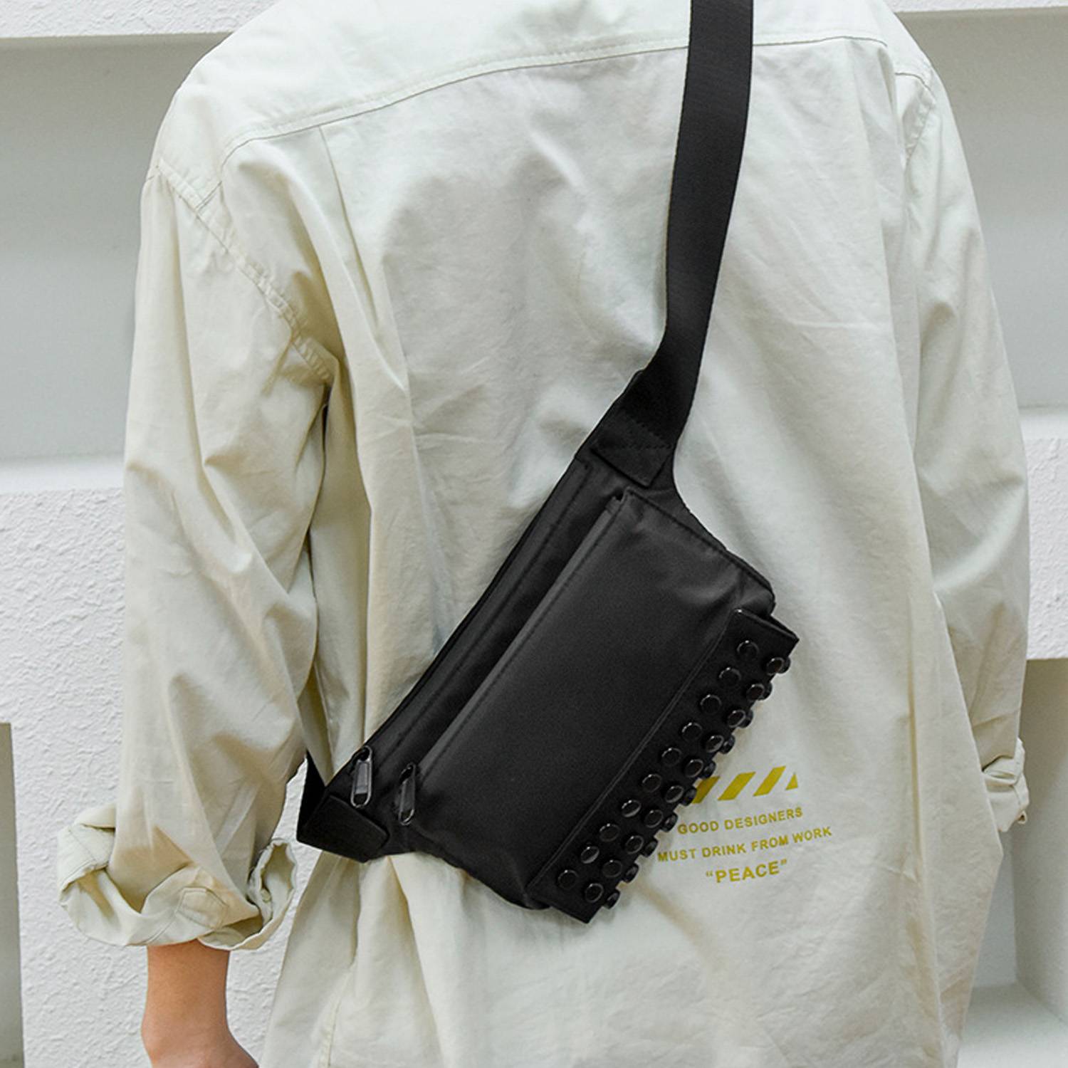 Nylon punk Fanny Pack 2