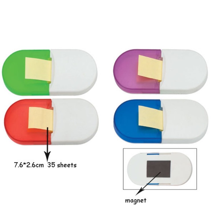 Memo Pad Holder With Magnet 2
