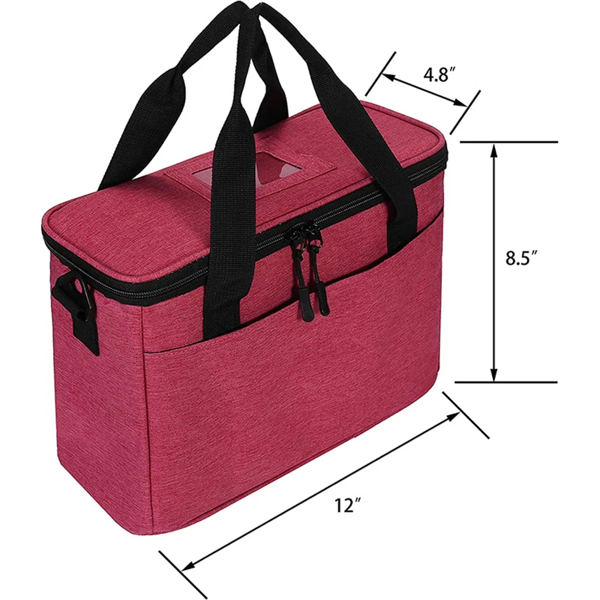 Water-Resistant Leakproof Large Lunch Box Insulated Tote Bag 4