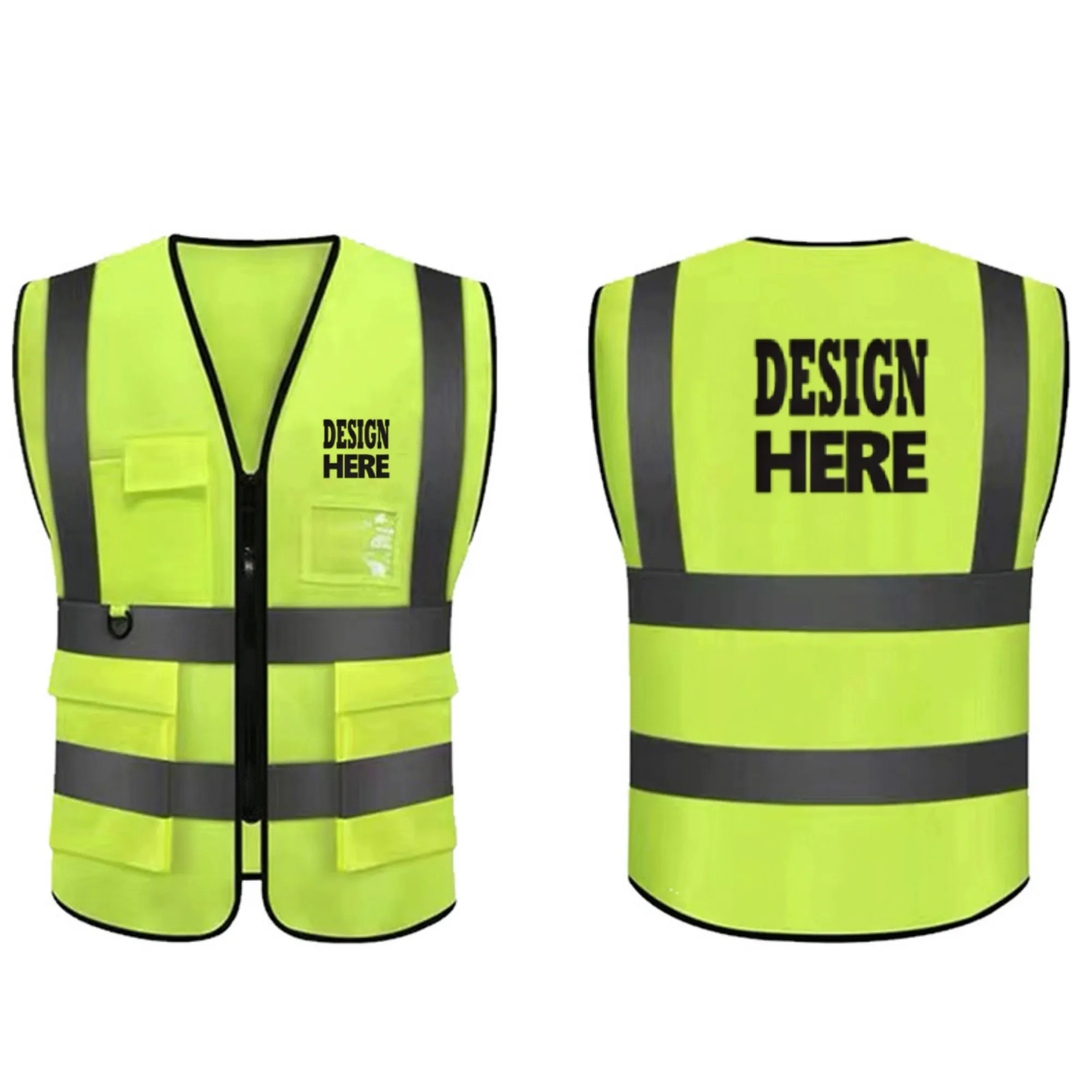 Multi-pocket Reflective Vest 1