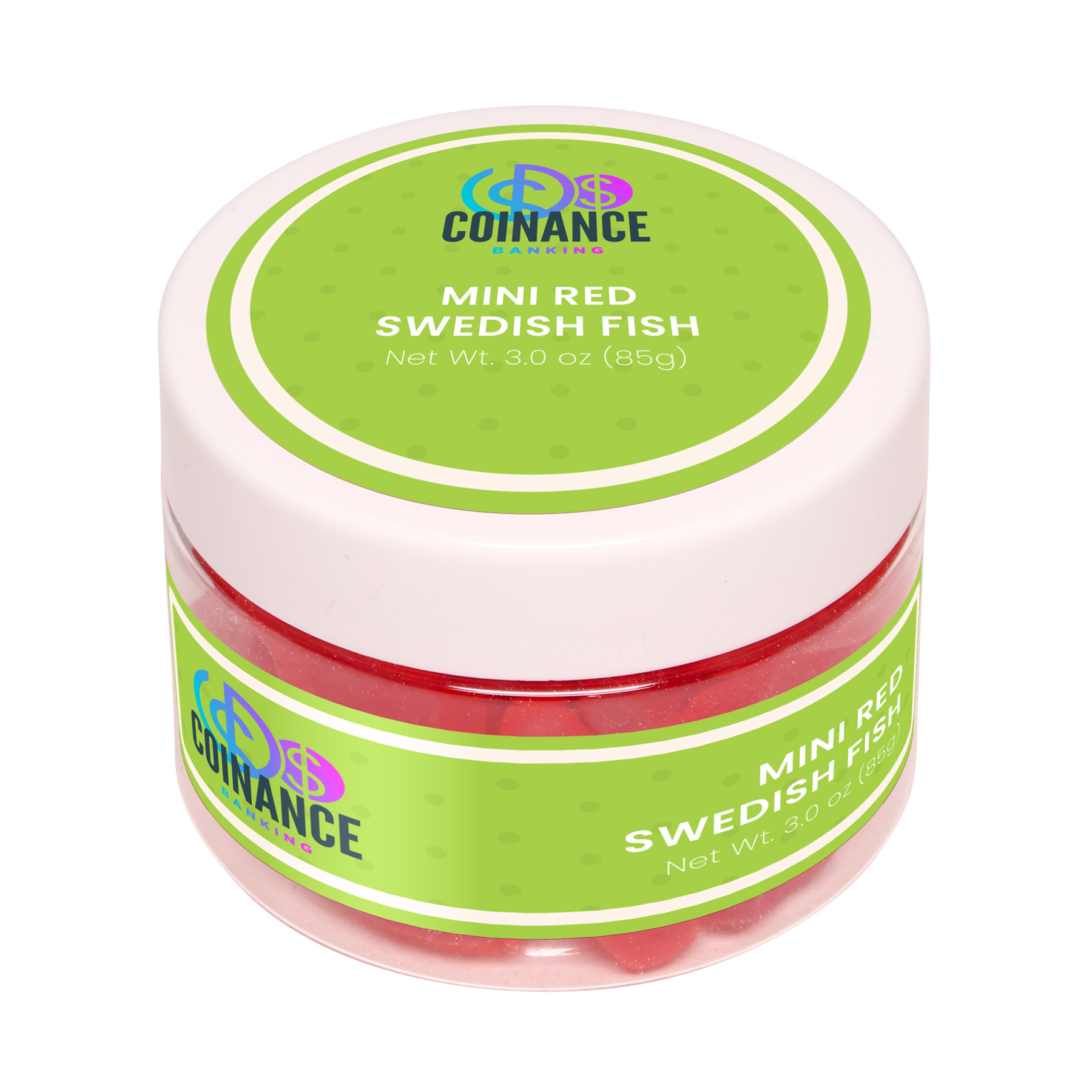 Mini Red Swedish Fish: Small Jar 2
