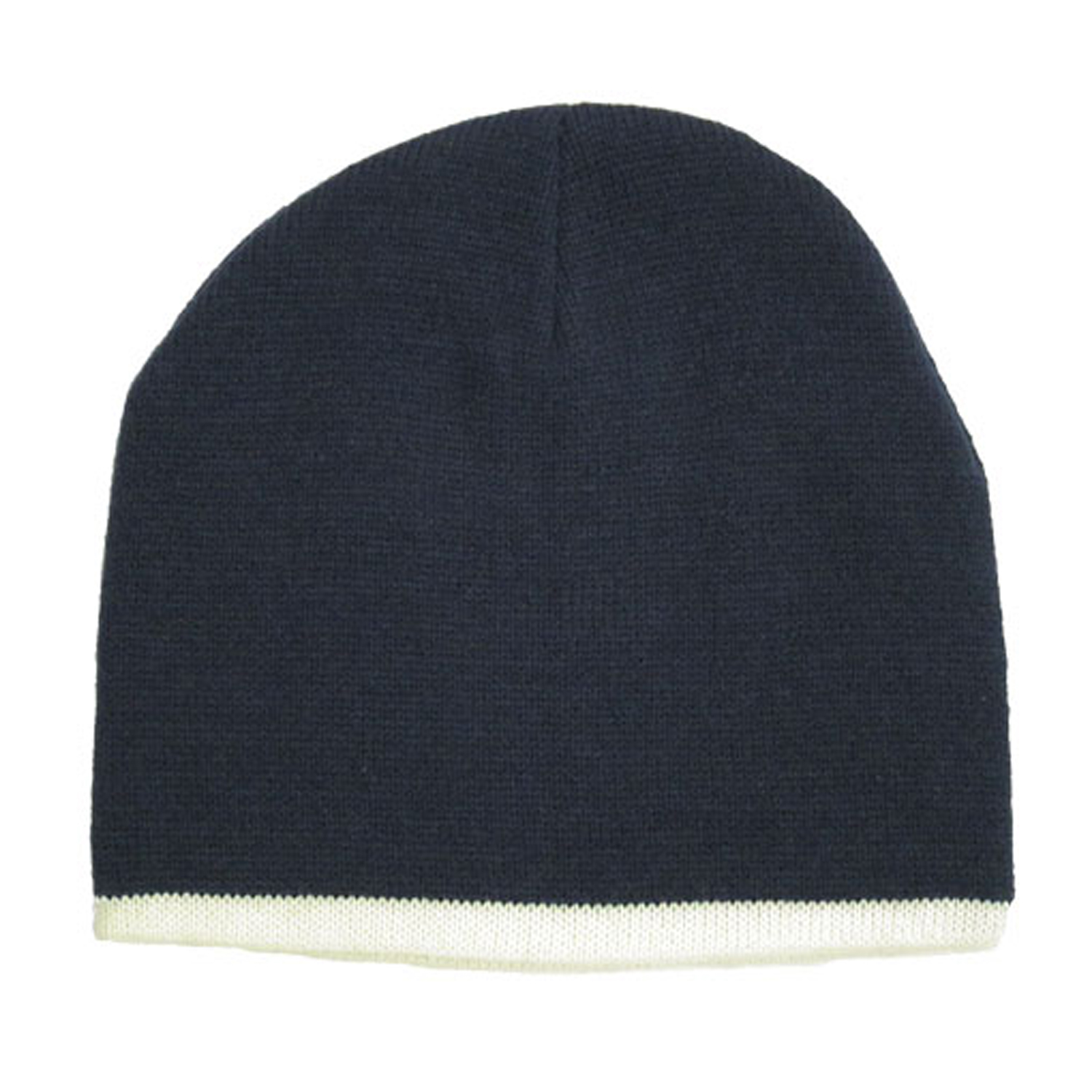 Knit Beanie w/ Woven Patch 9