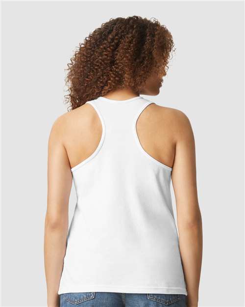 Women's Softstyle® CVC Racerback Tank Top - 64220LCVC 16