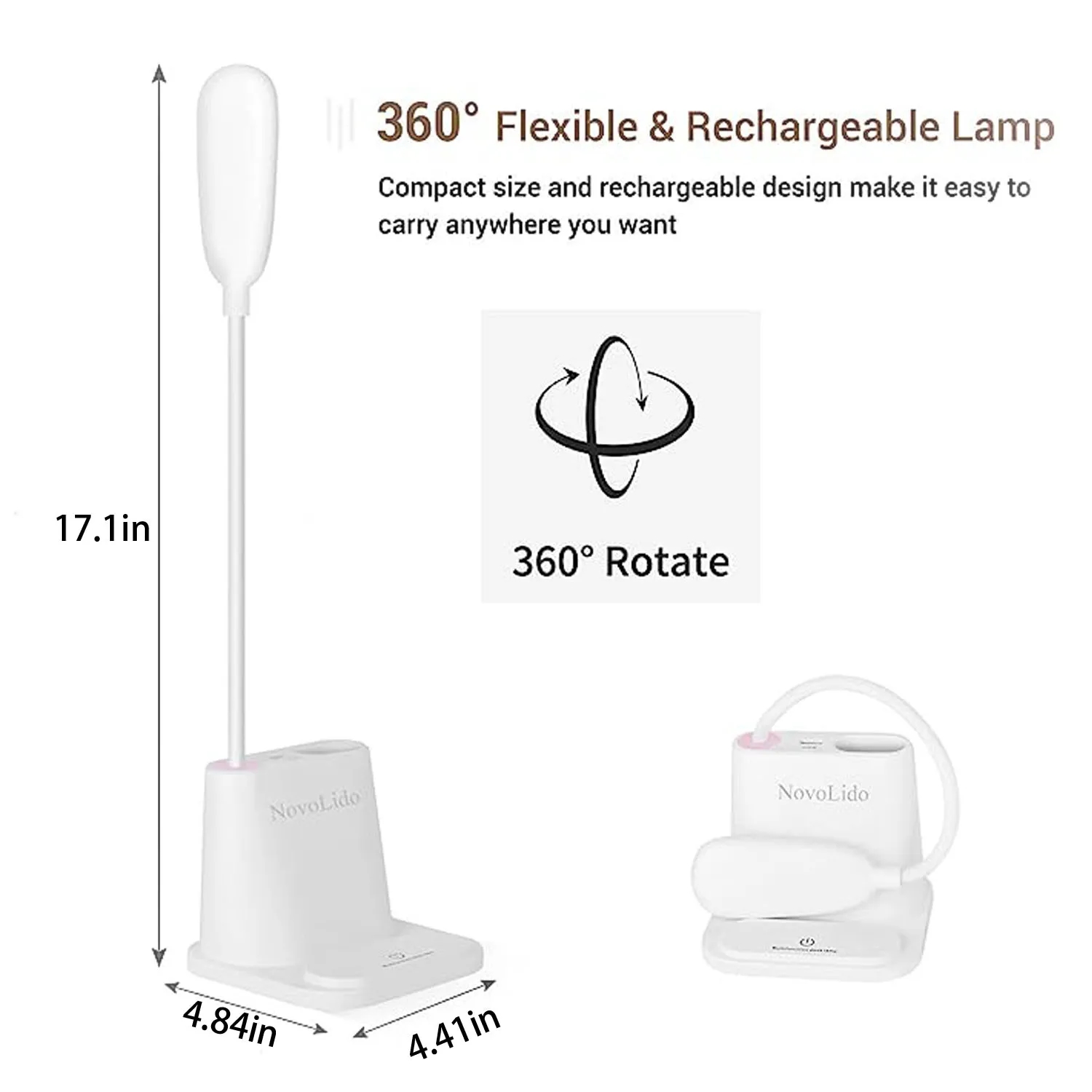 Multi-Functional Fan Usb Pen Holder Lamp 1