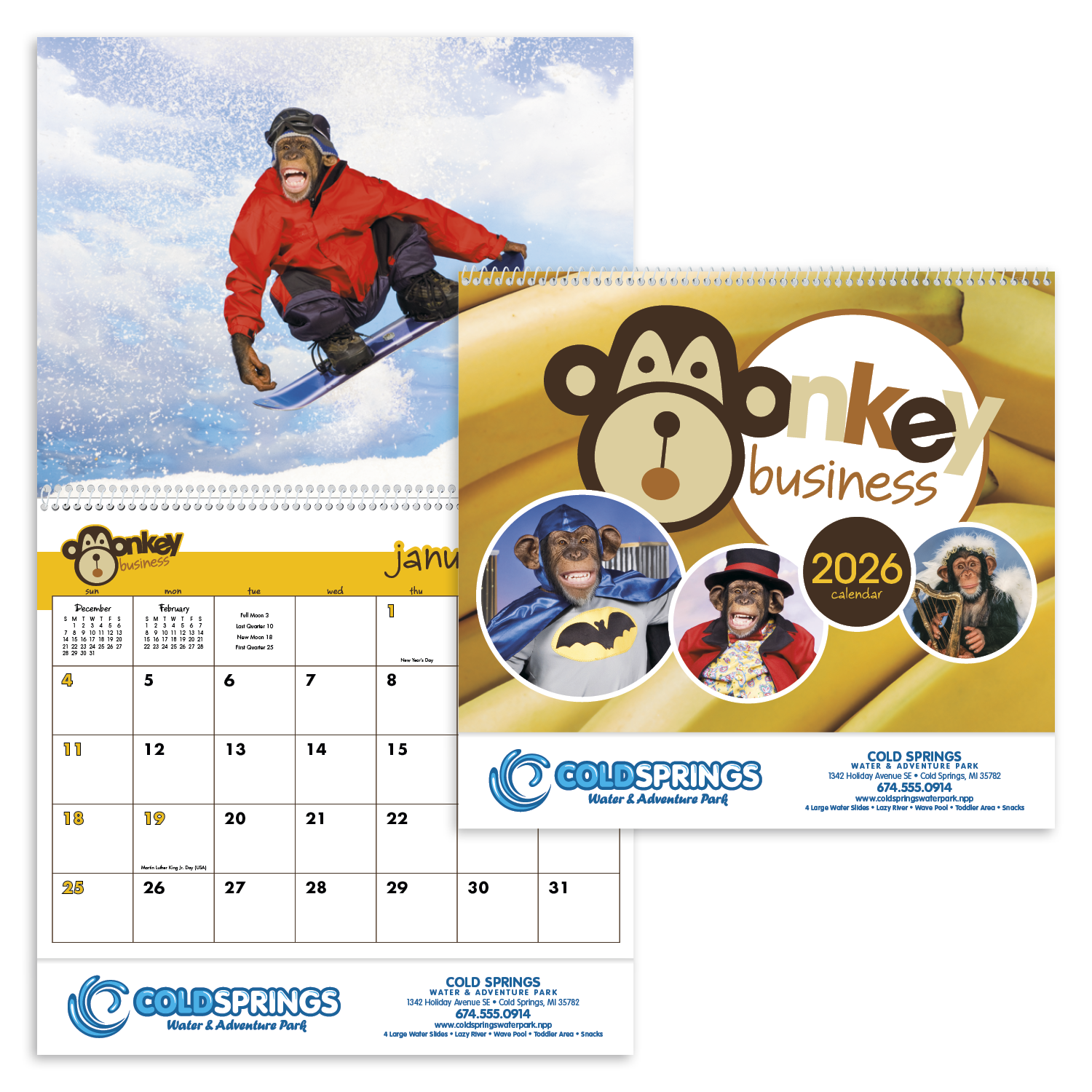 Triumph® Calendars Monkey Business Calendar 30