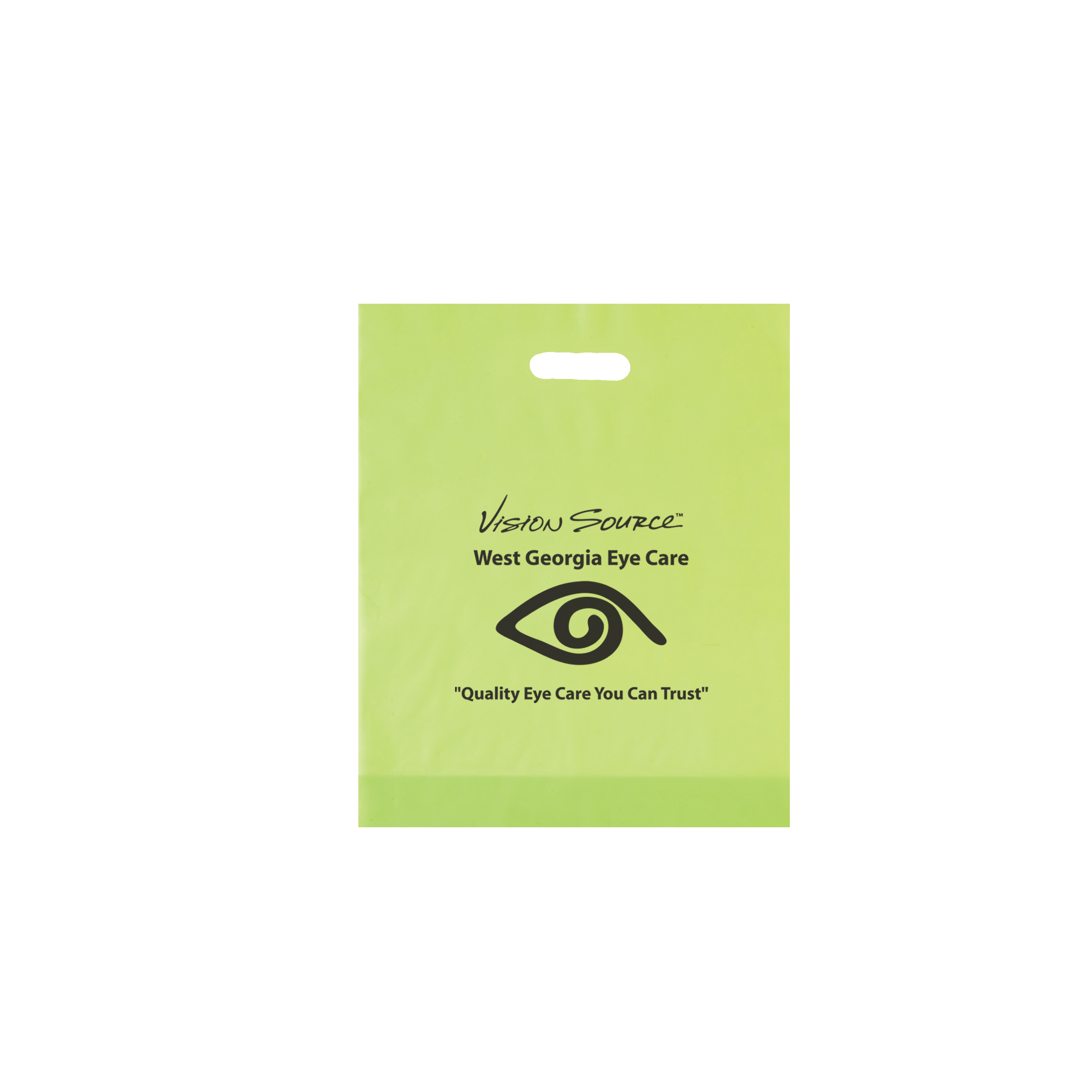 Non Reinforced HDPE Frosted Die Cut Bag 17