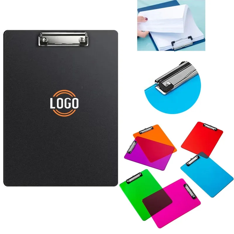 Plastic Clipboards with Low Profile Clip 3