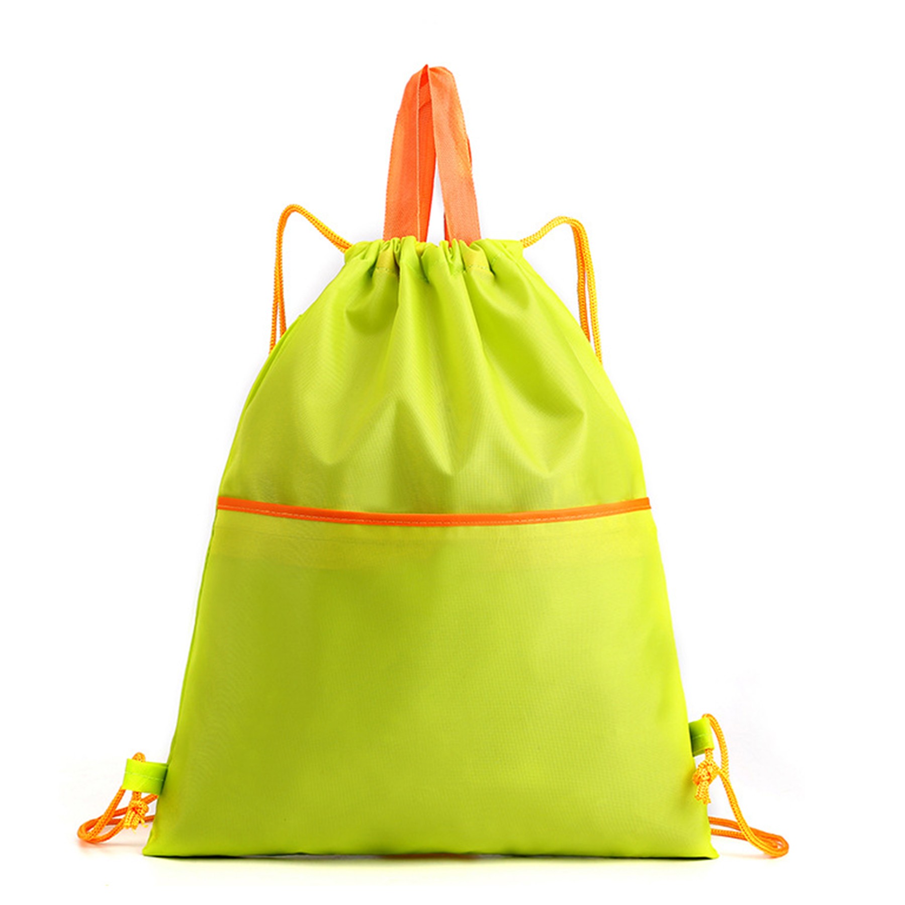 13X15.35 Inch Nylon Drawstring Backpack 3