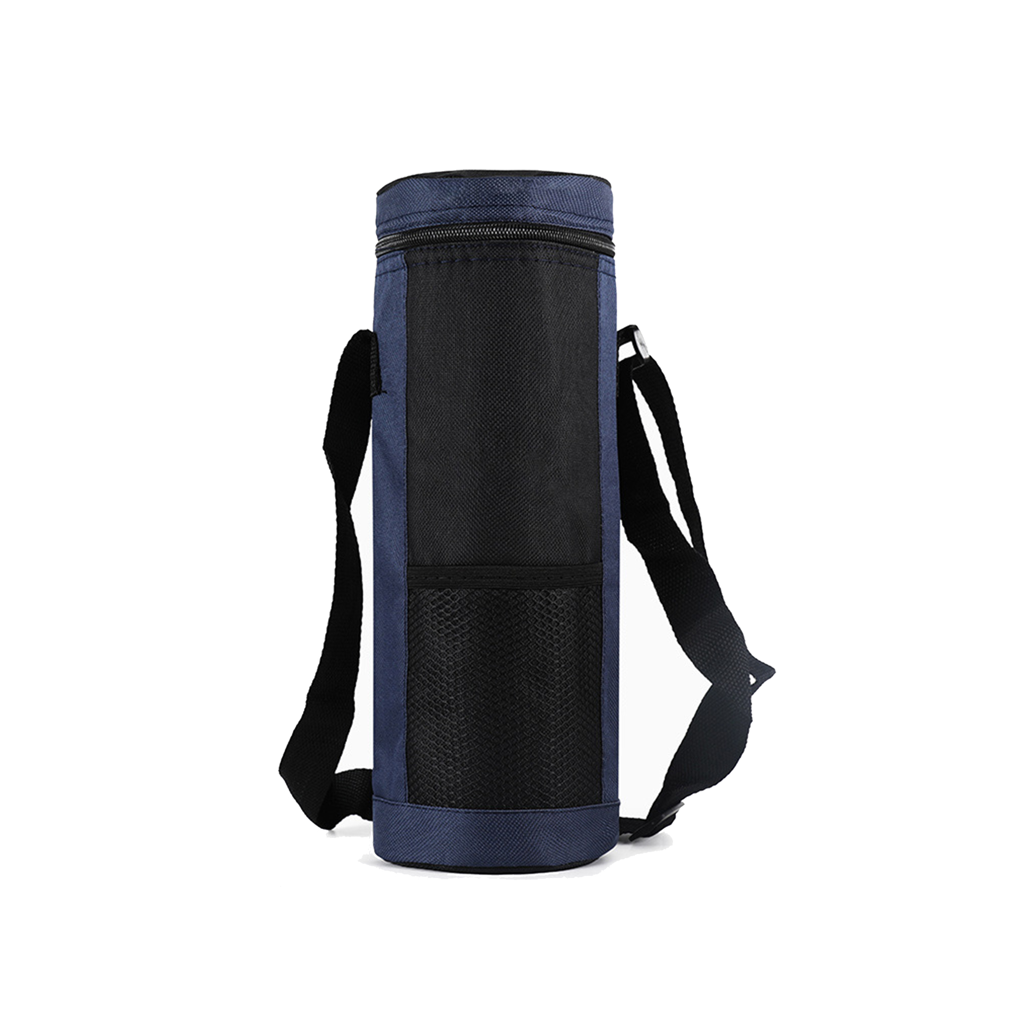 Oxford Fabric Insulated Bottle Tote 12.8" x 4.2" 3