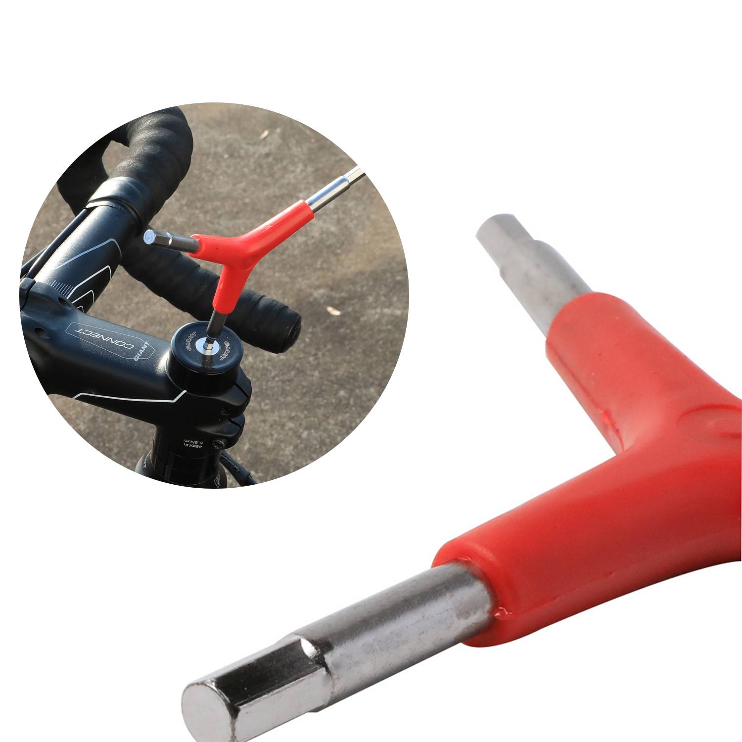 Bicycle Y-Shaped 3 Way Portable Wrench 4