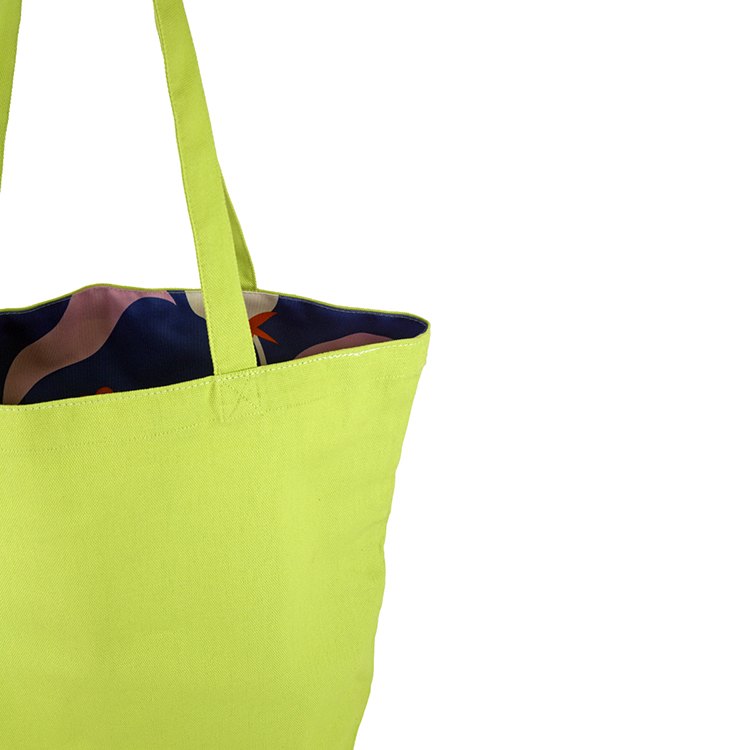 Reversible Colored Cotton Tote 33