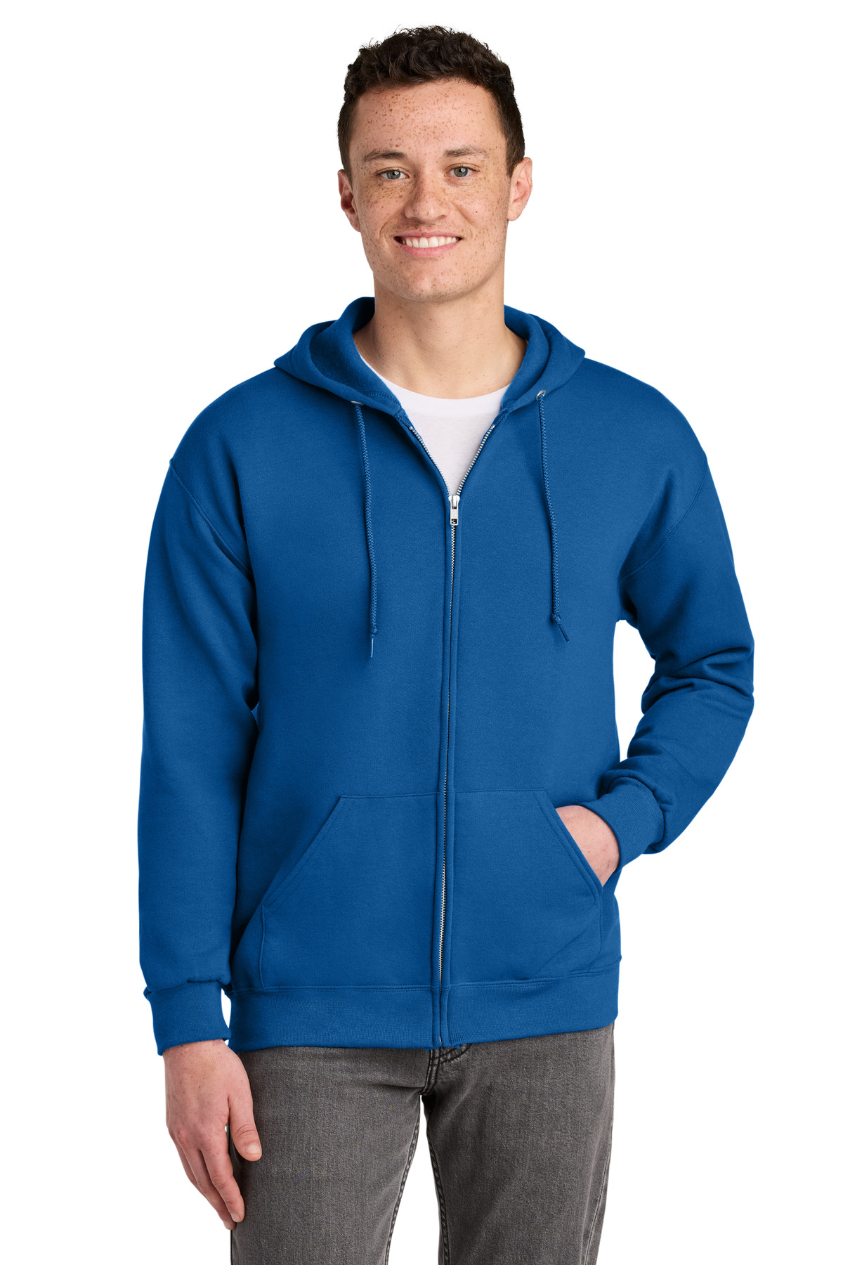 Jerzees - NuBlend Full-Zip Hooded Sweatshirt. 993M 50
