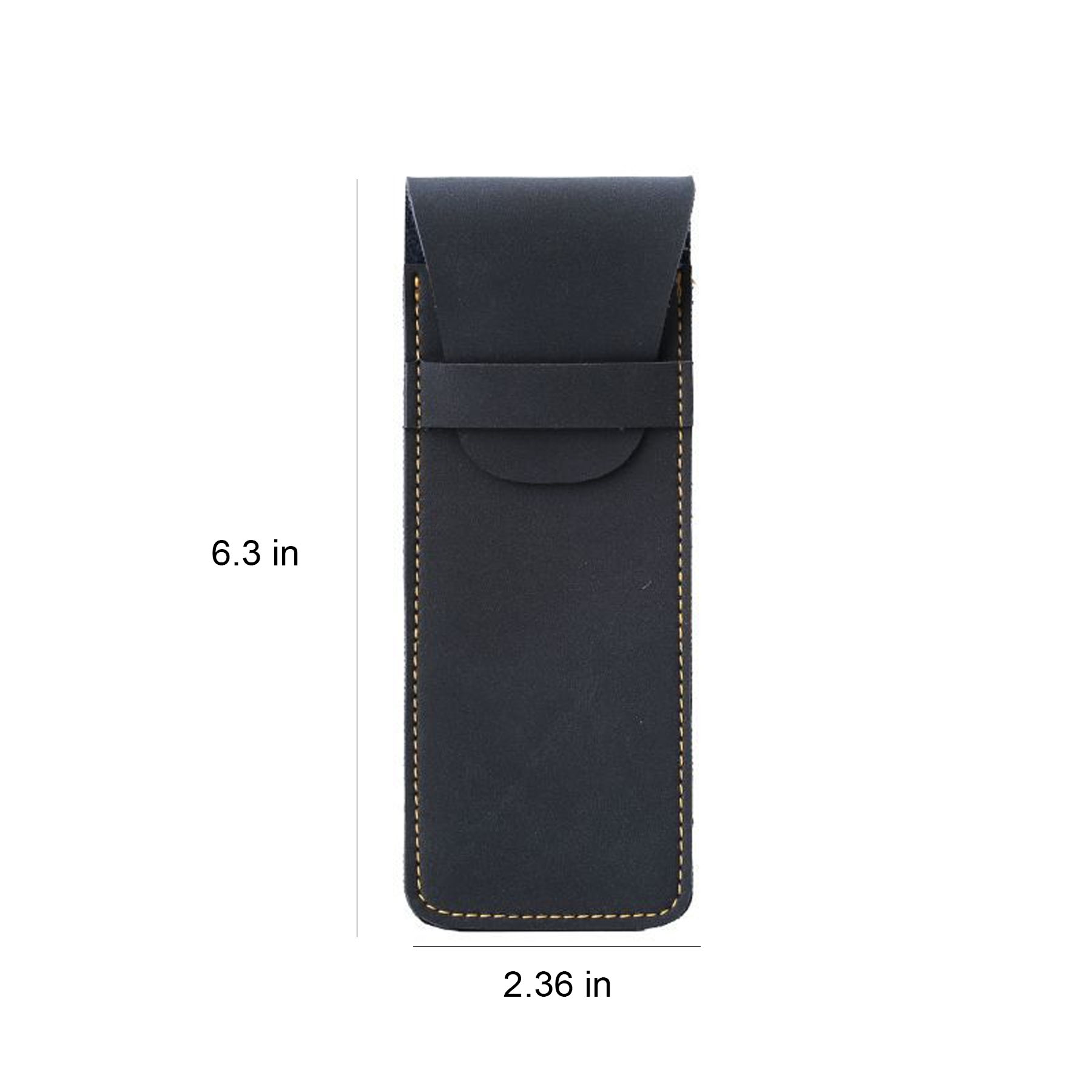 PU Leather Flip Cover Pen Case 8
