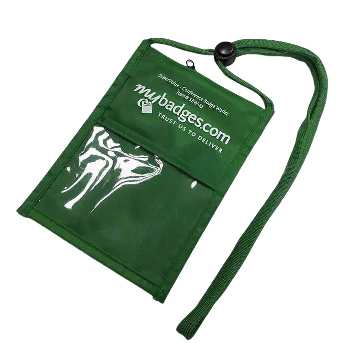 Portable Badge Organizer with Comfortable Lanyard 1