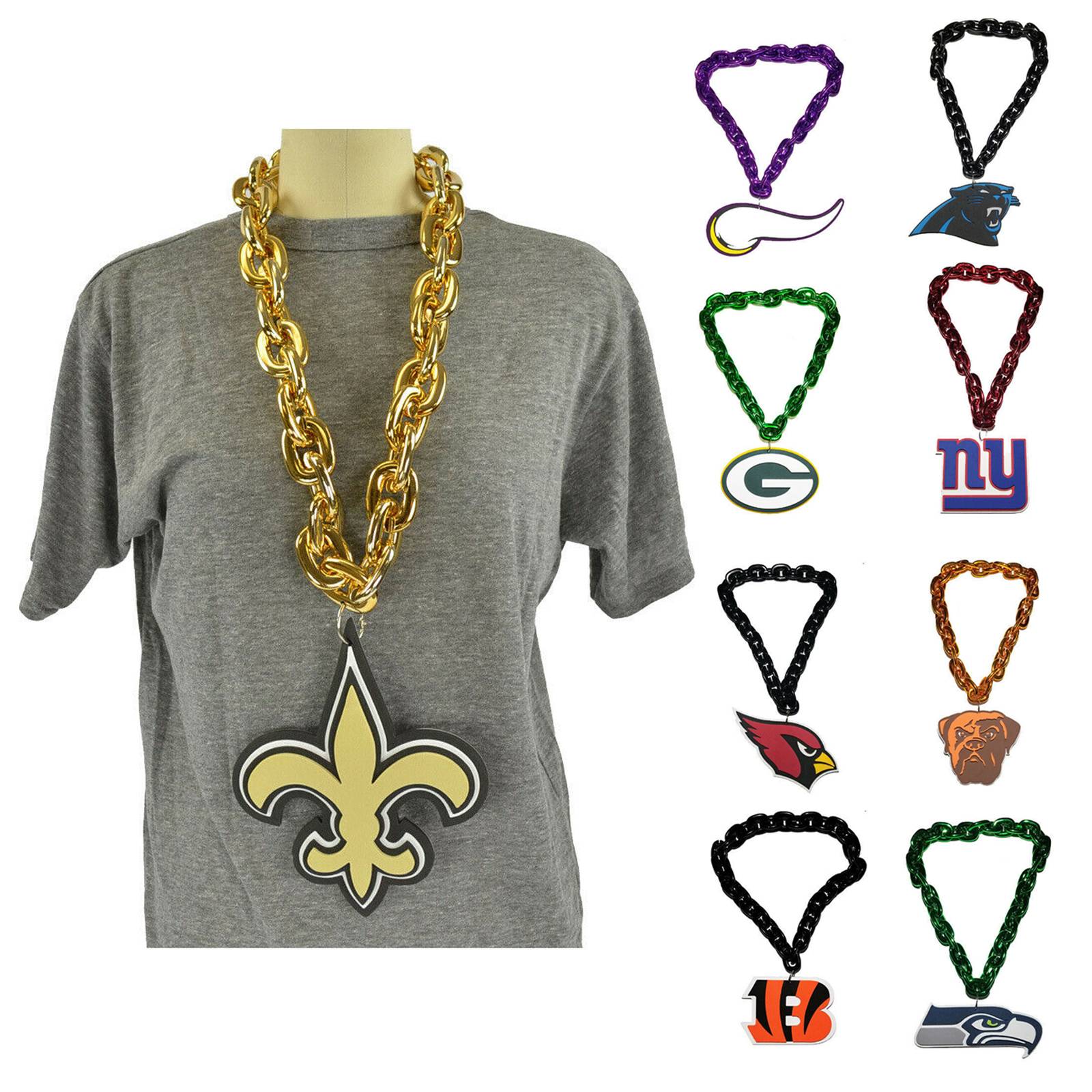 Customized Football Baseball Sports Teams Fan Chain 1