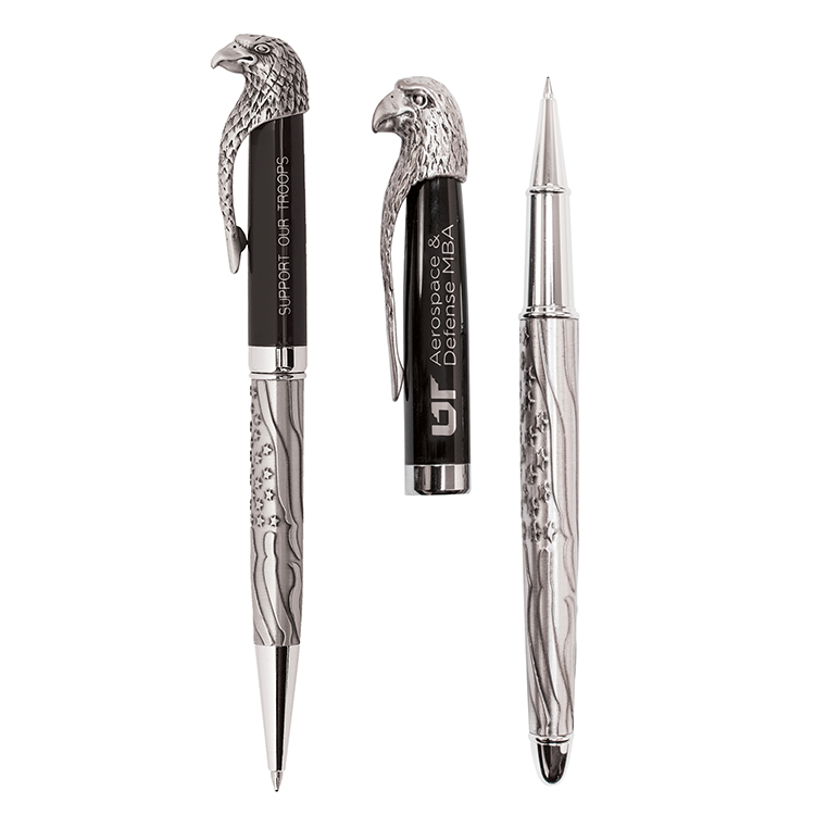 EAGLE13-FL Eagle Ballpoint & Rollerball Pen Set
