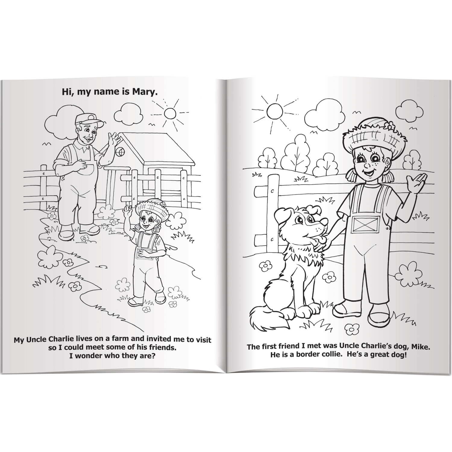 Combo Pack - CB1031 Coloring Book & 4-Pack of Crayons (Imprinted) in a Poly Bag 6