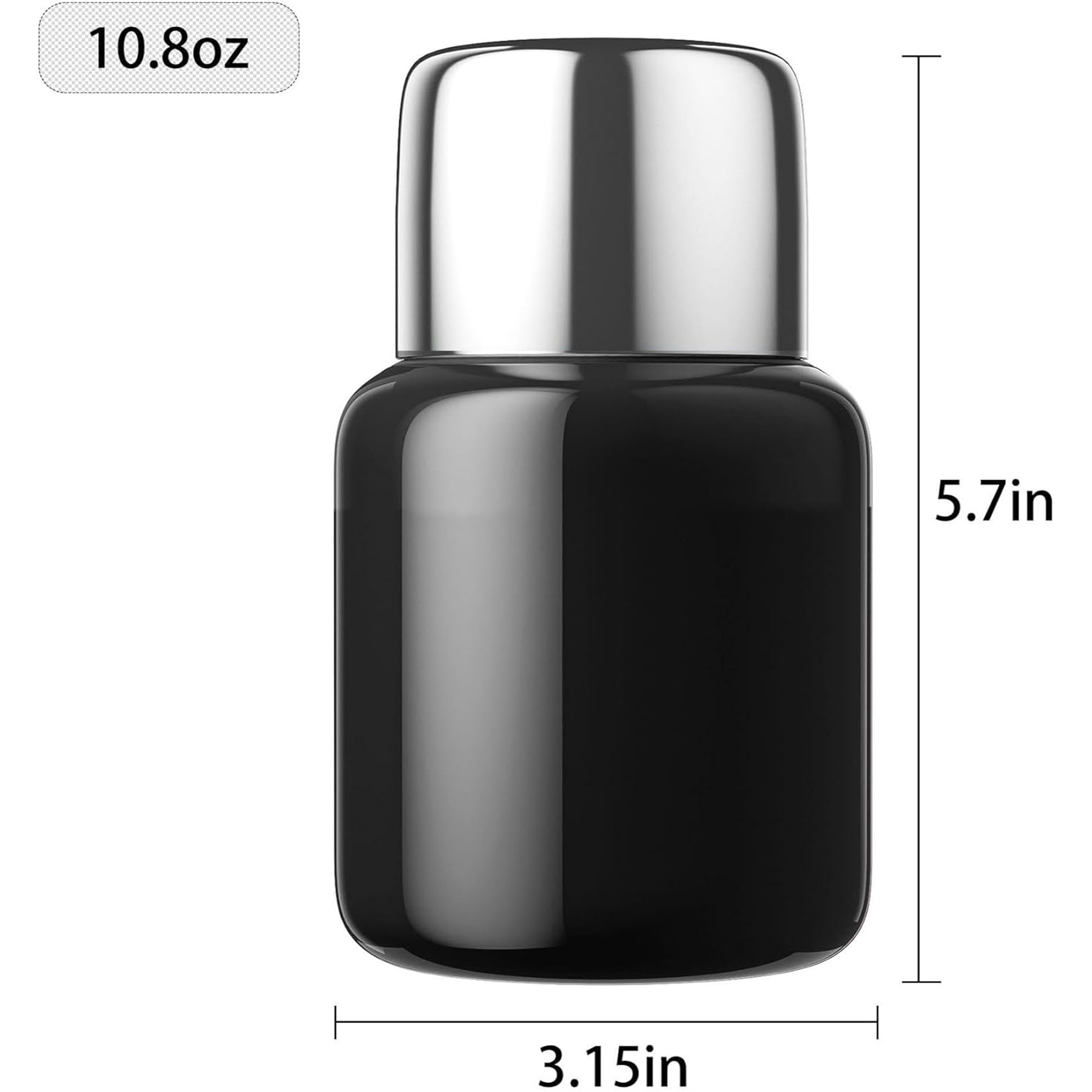 Mini Insulated Water Bottle, custom water bottle with logo imprint 6
