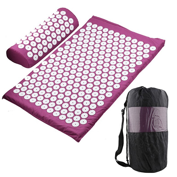 Massage Yoga Mat with Pillow set 2