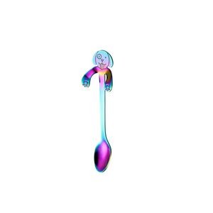 Skull Skeleton Shaped Steel Spoon 7