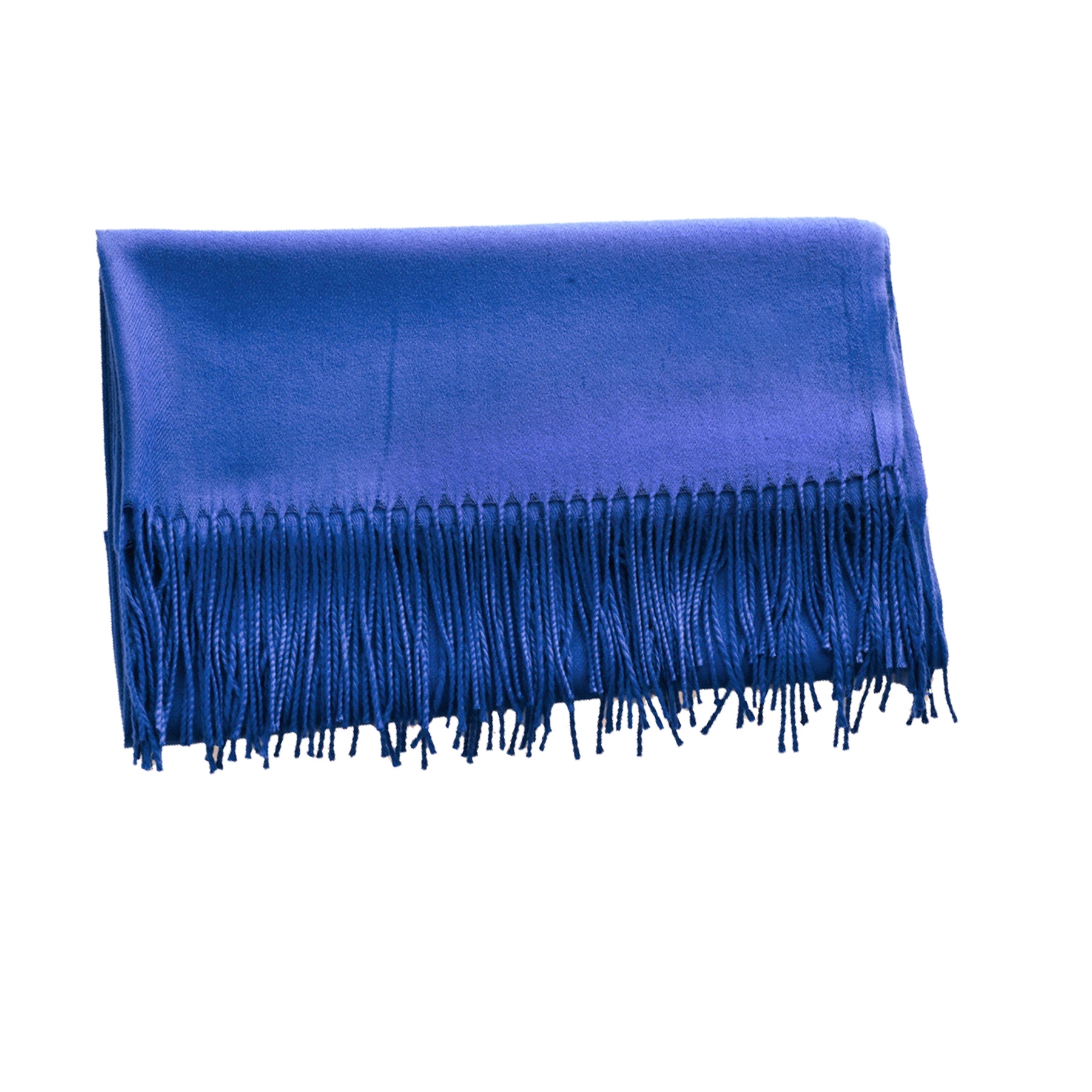 Solid Color Faux Cashmere Scarf Fringed Knit Shawls Custom 4
