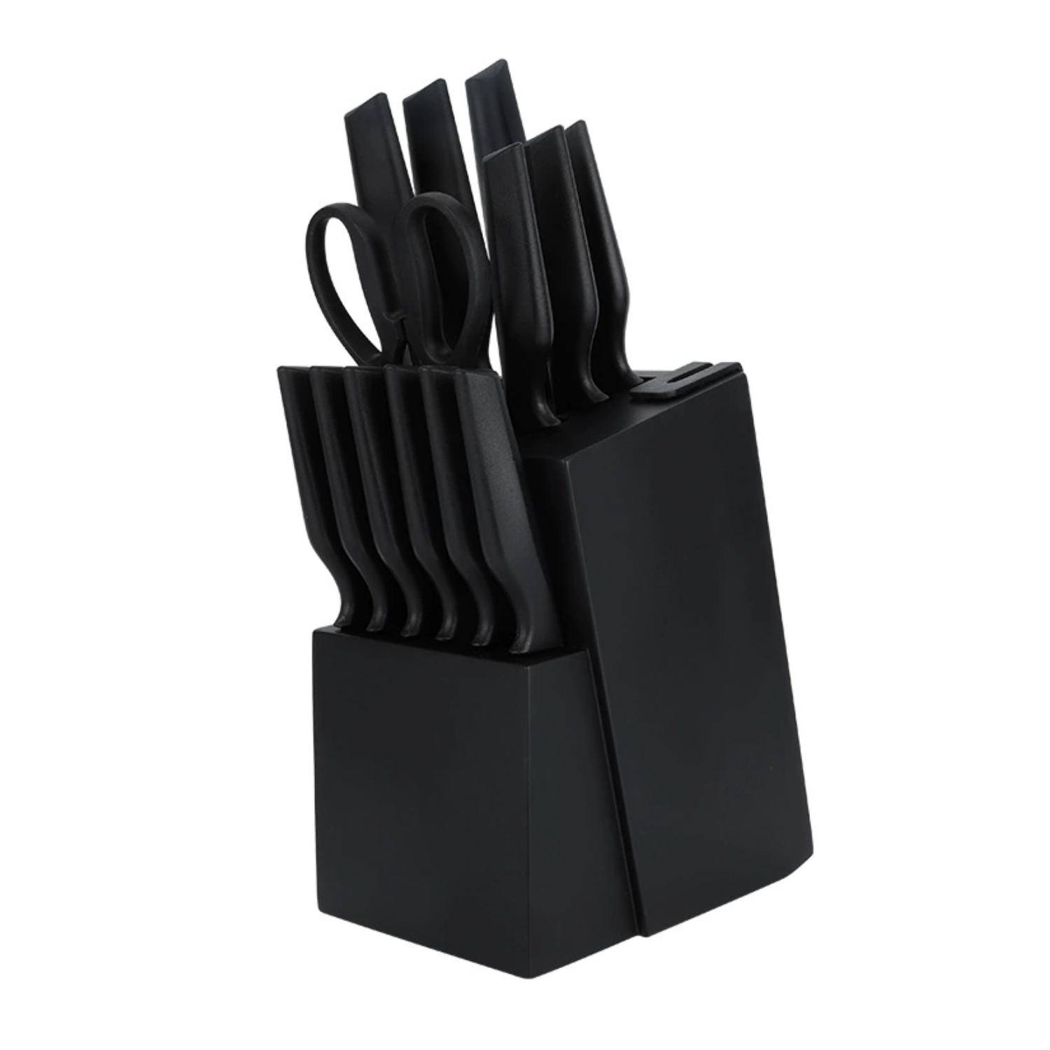 Kitchen Knife Set w/ Wooden Holder 3