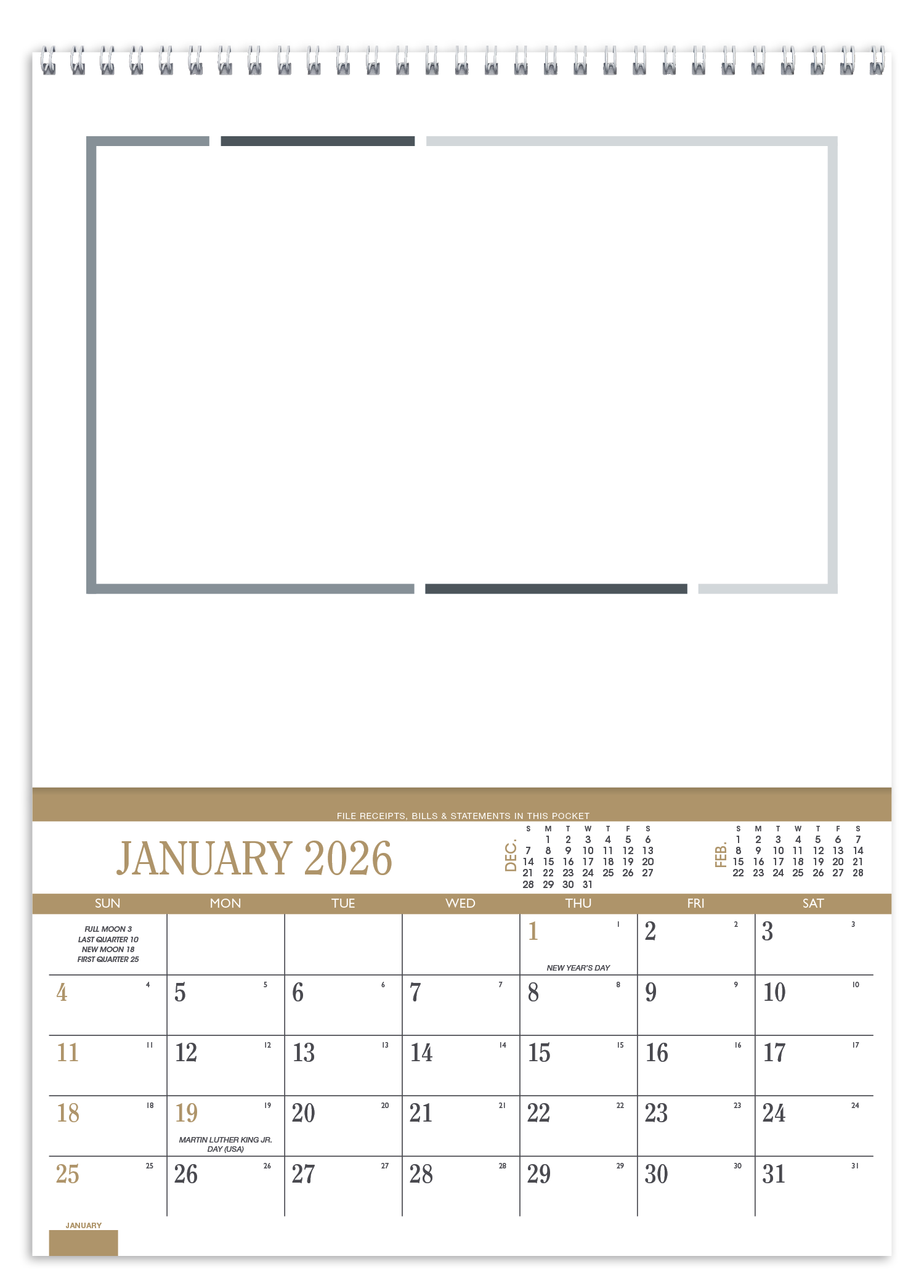 Triumph® Calendars Recipe Pocket Calendar 8
