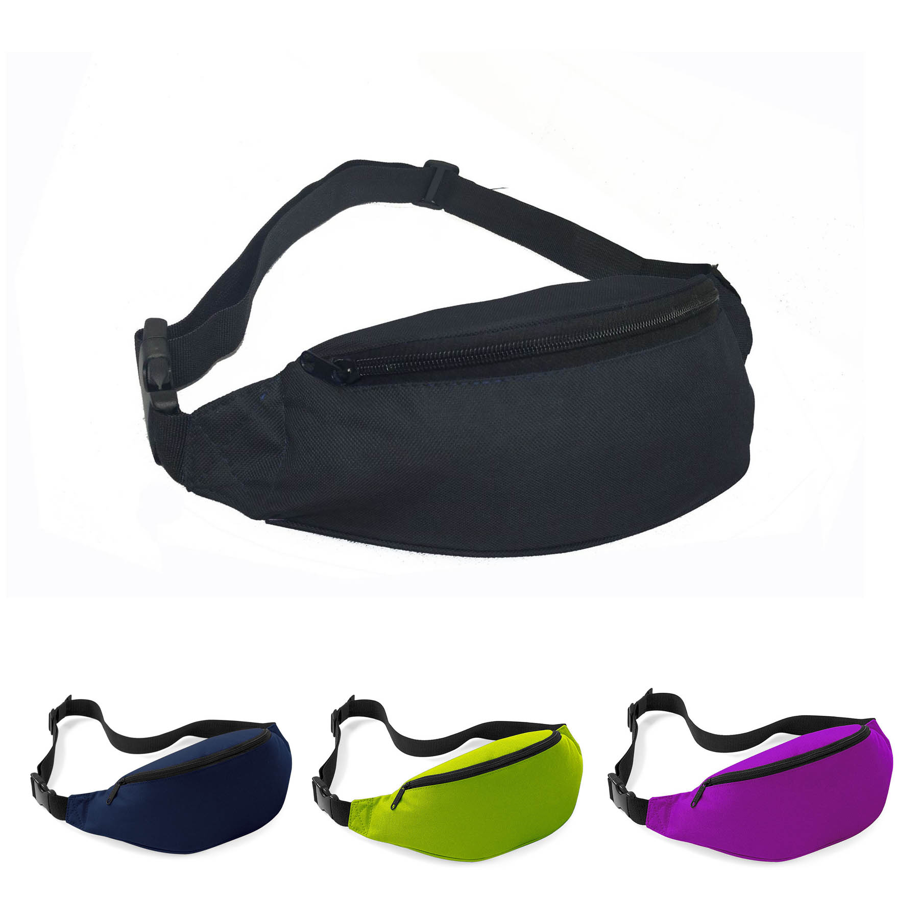 2 Zippered Polyester Fanny Pack 1