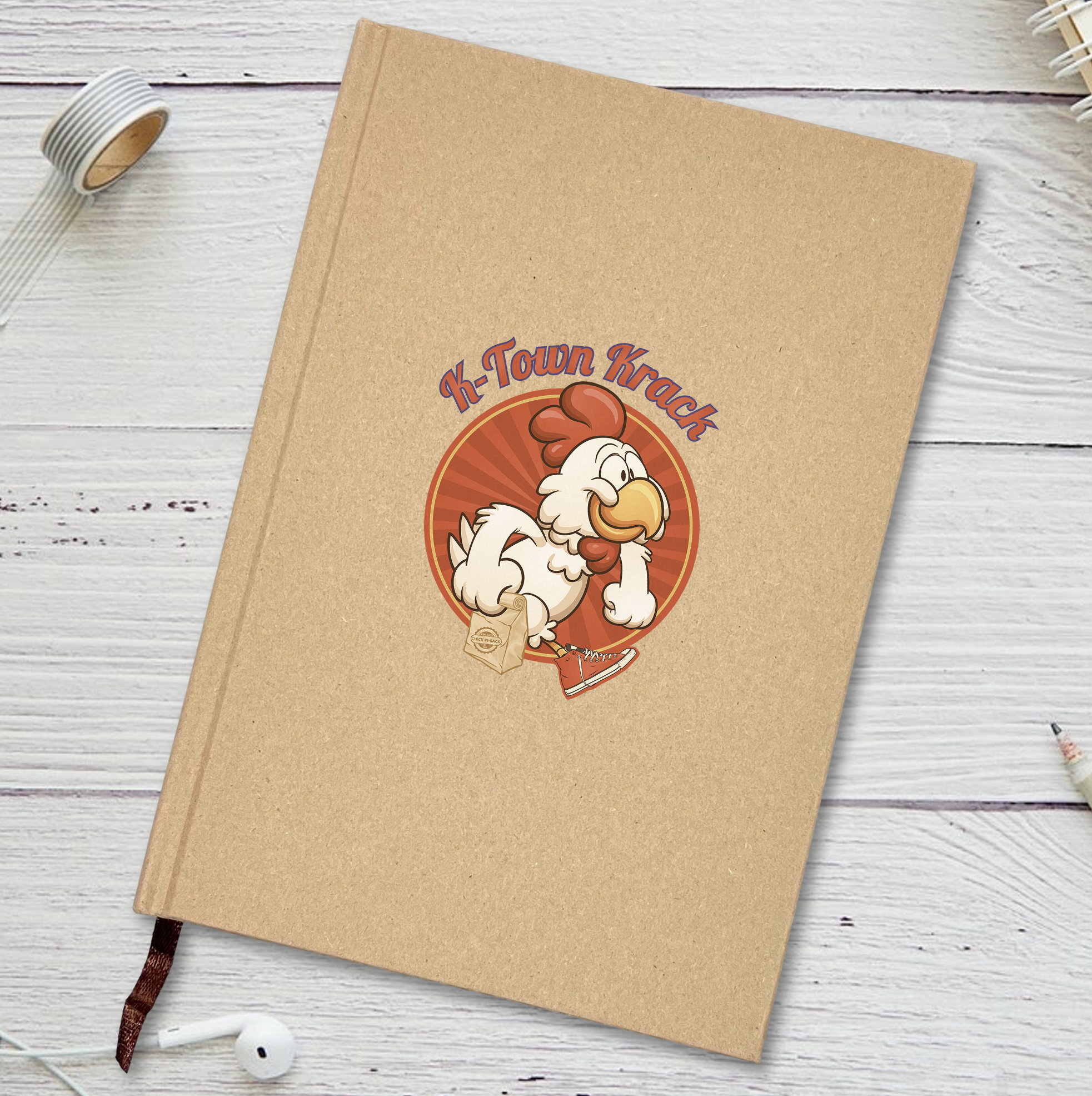 Hard Cover Kraft Paper Journal 17