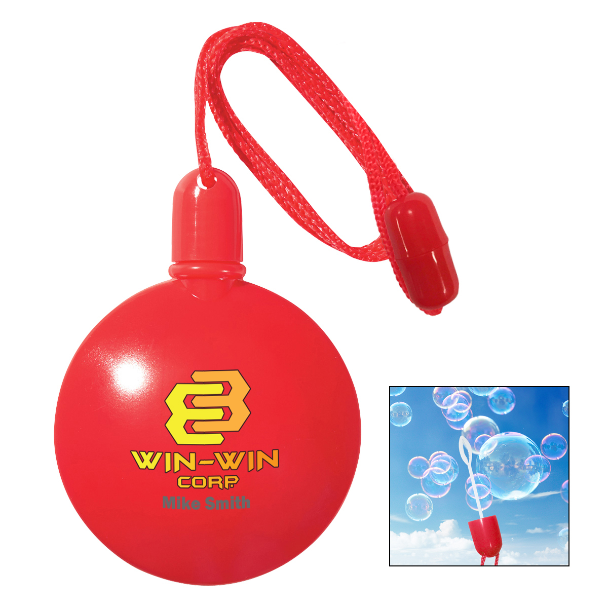 1.33 Oz. Round Bubble Dispenser 2