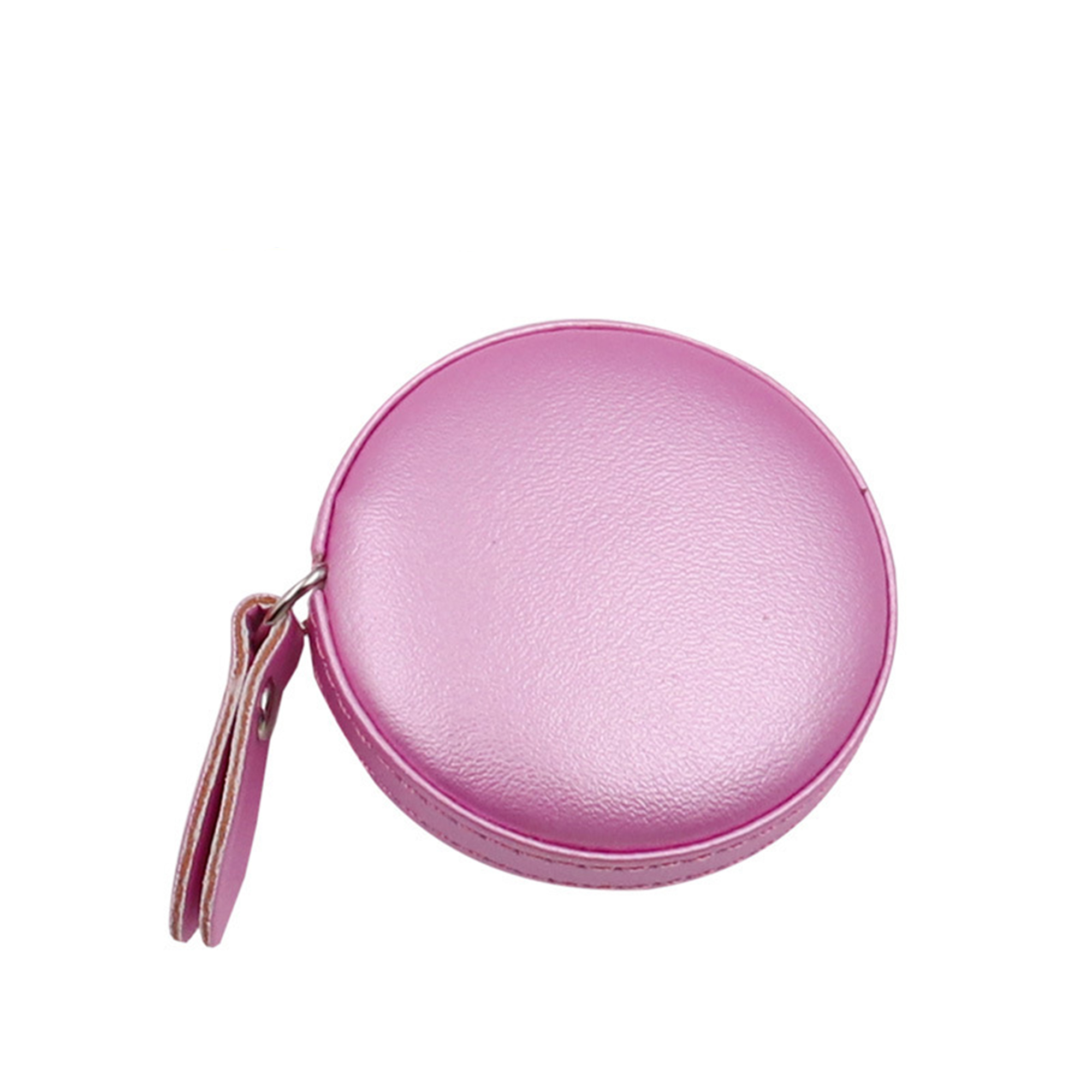 PU Leather Round Tape Measure Five Foot Length 2.2" Length x 0.4" Width 6