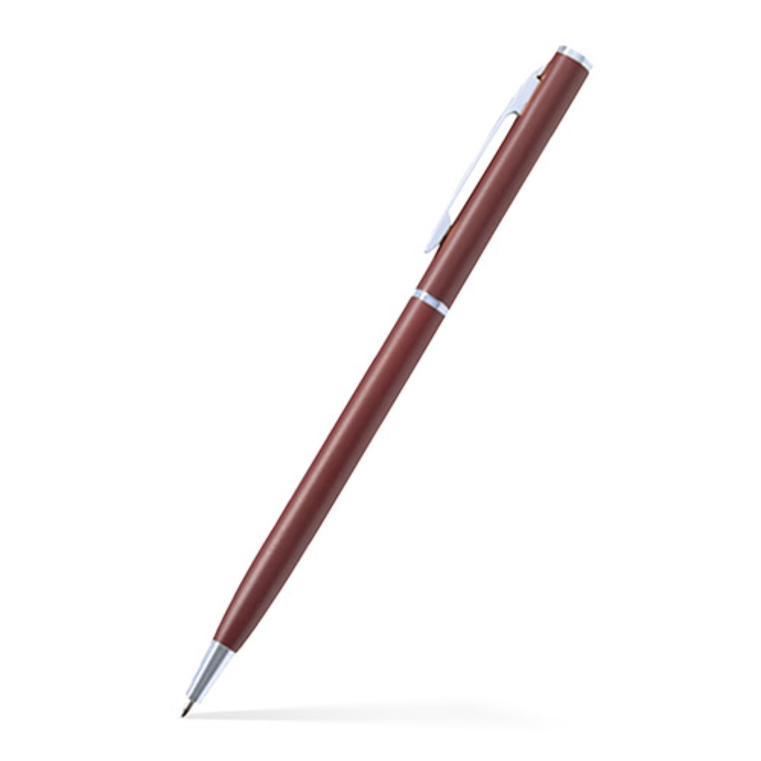 Slim Twist Metal Pen (Silver) 2