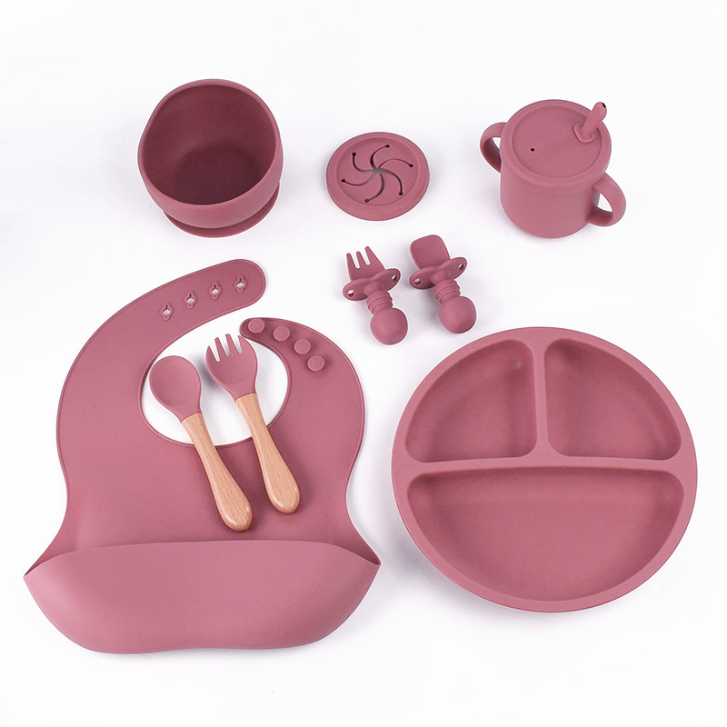Baby tableware and complementary food 8-piece set 5
