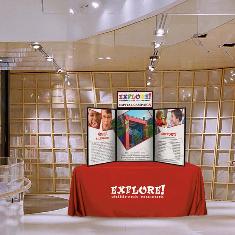 6' Standard Table Throw (Full-Color Front Only) 1