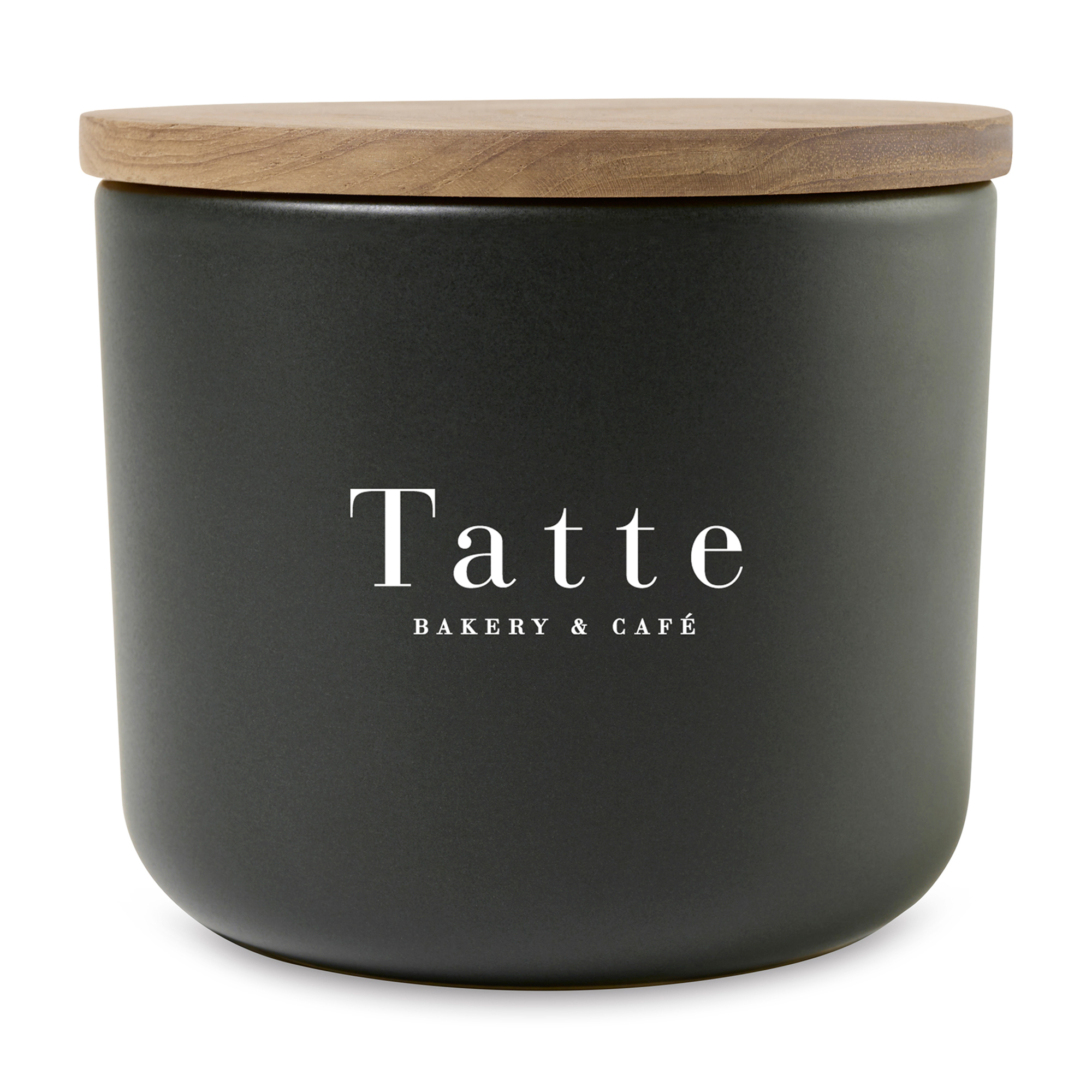 Be Home® Brampton Stoneware Container - Medium, custom kitchen gadget with logo imprint 8