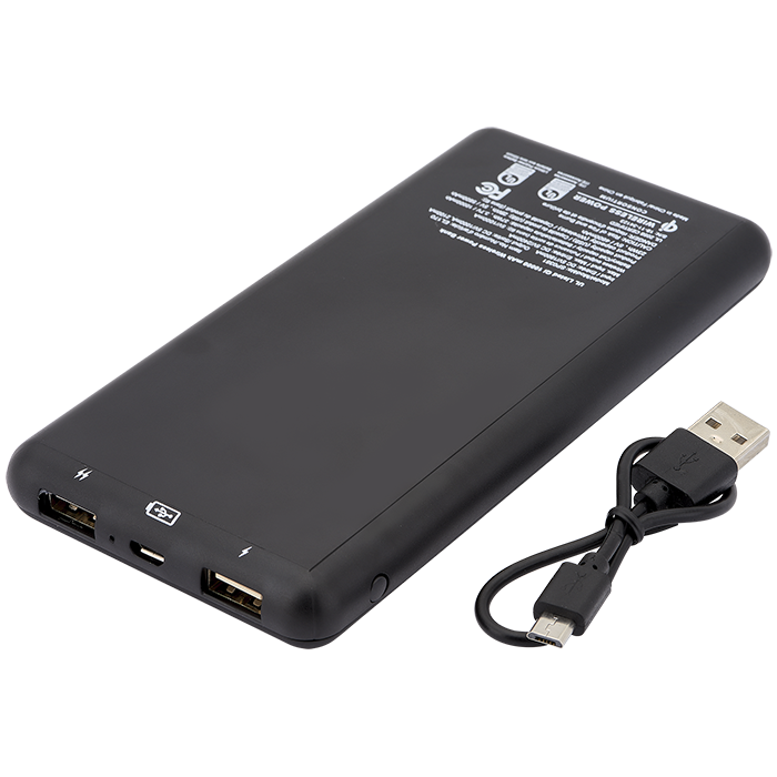 UL Certified Qi Ring Wireless Charger & Power Bank 21