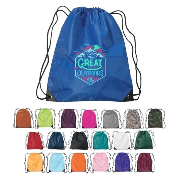 Polyester Sports Drawstring Backpack 6