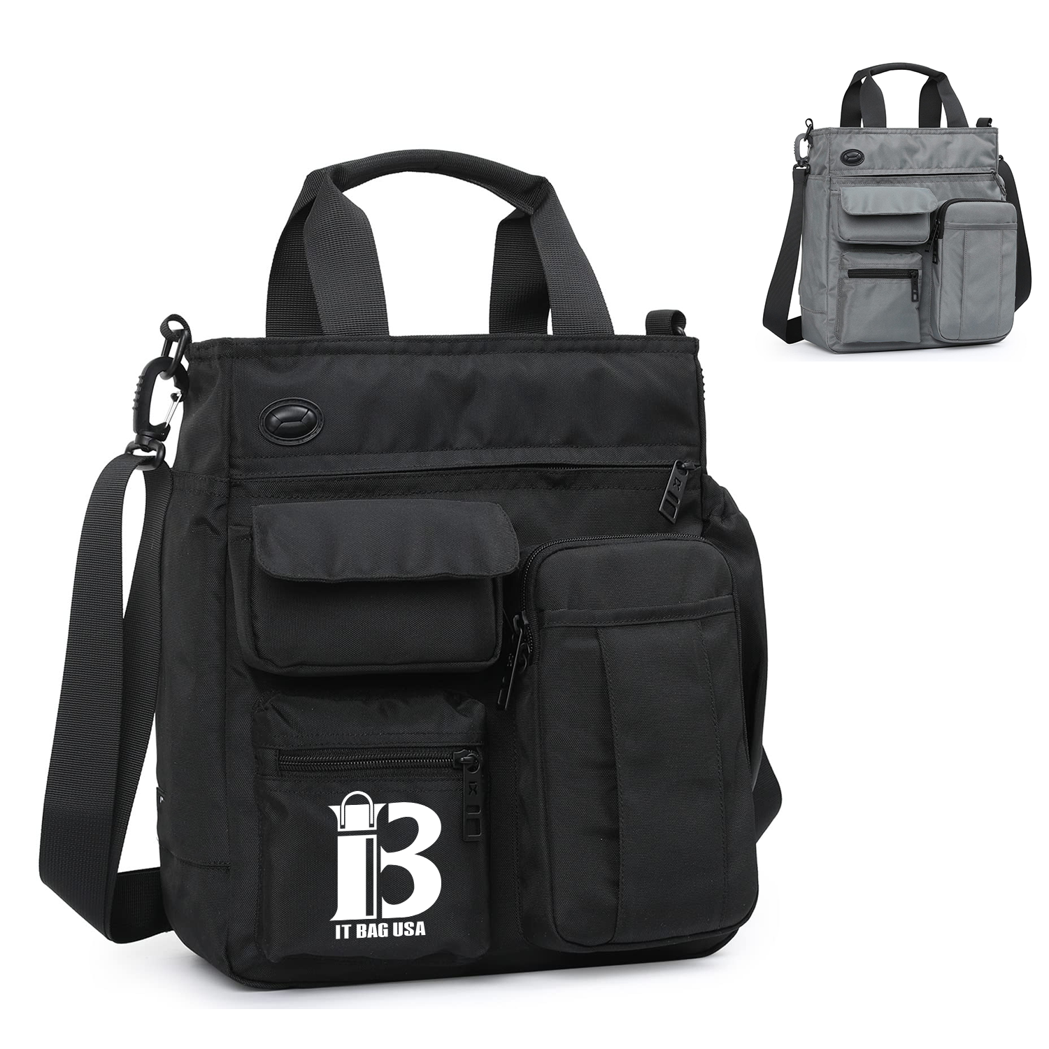 Mens Messenger Laptop Shoulder Bag 2
