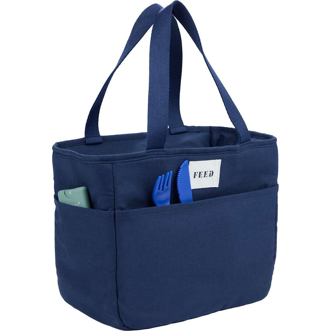 FEED Organic Cotton 9 Can Lunch Cooler 33