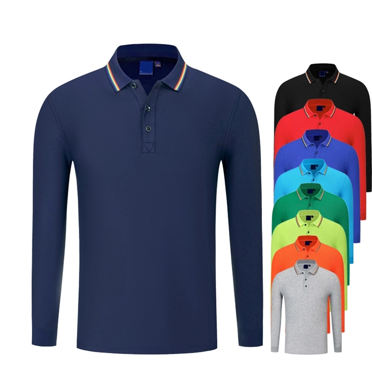 Long Sleeve Polo Shirt 9