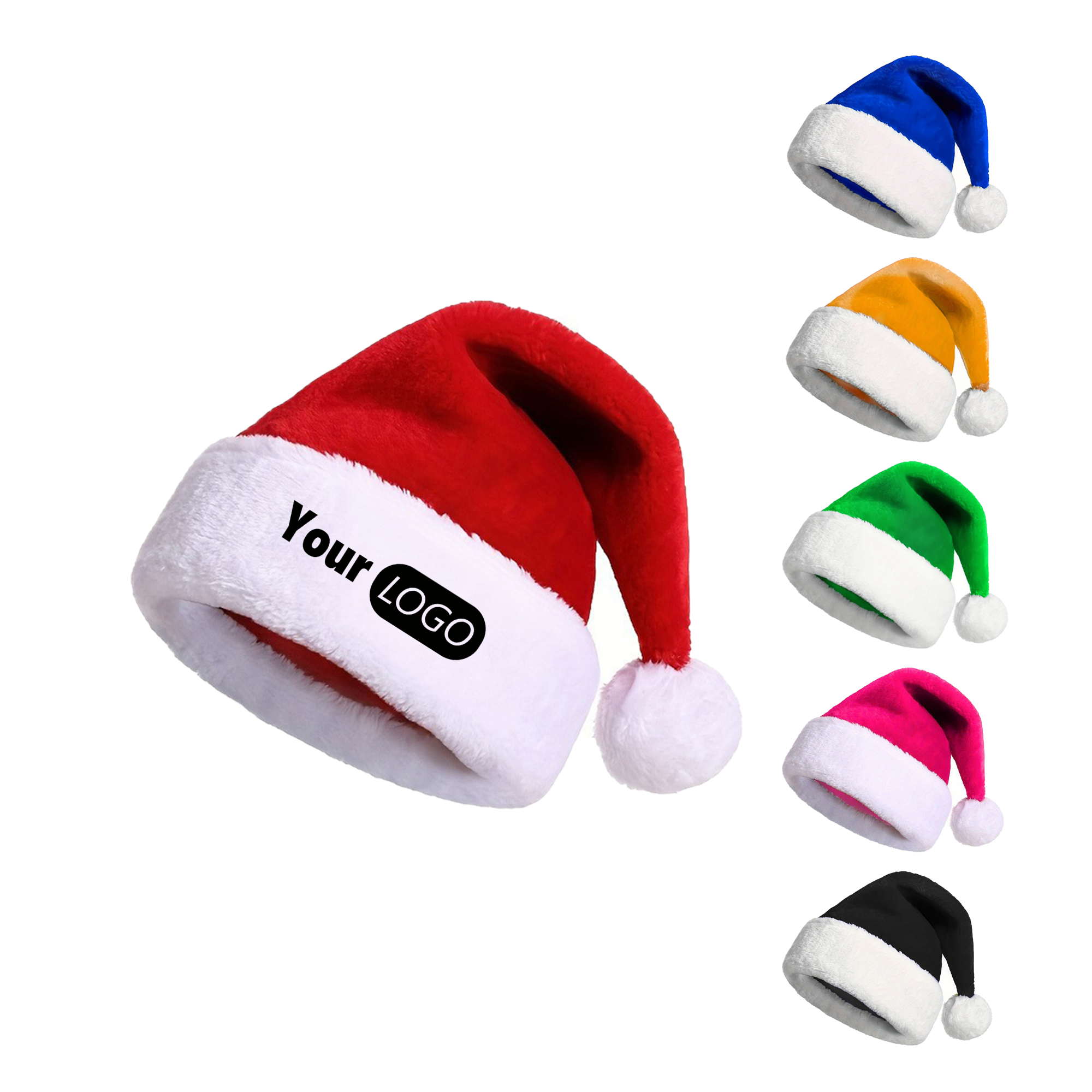 Soft Festive Christmas Plush Hat 3