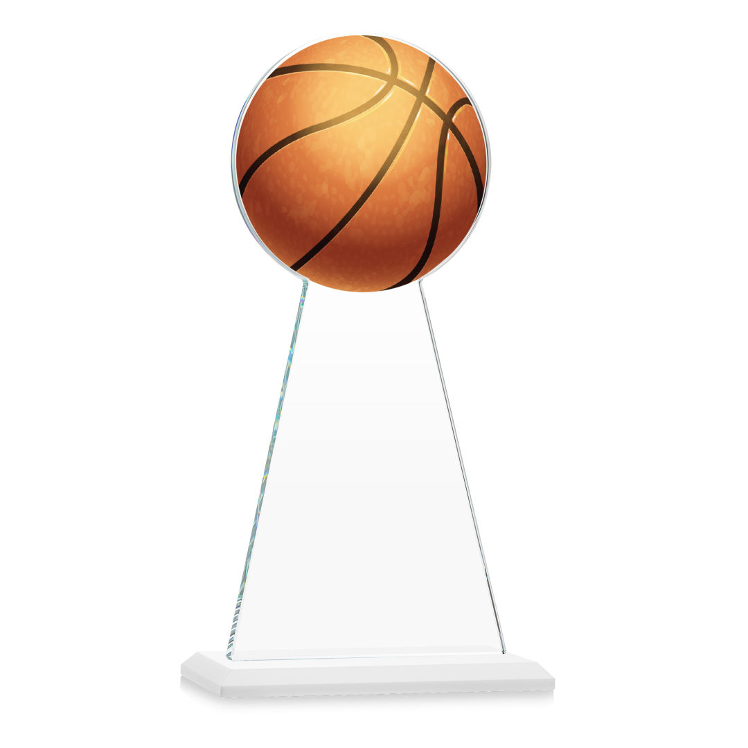 Edenwood Basketball VividPrint™ Award - White 3